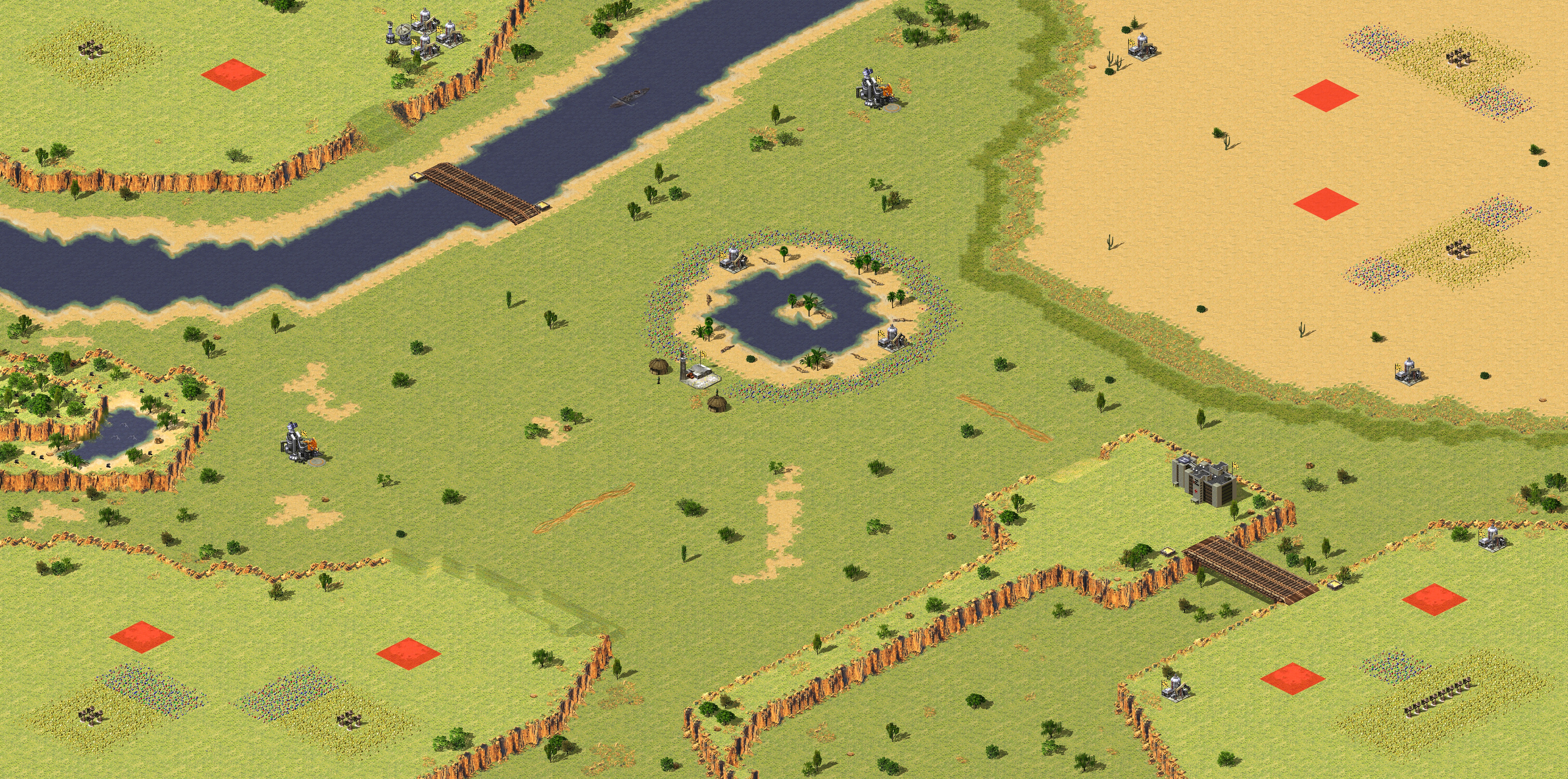 Rendered map: Mystery Land (Free-for-All)