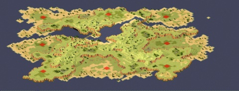Rendered preview of Sponge Island