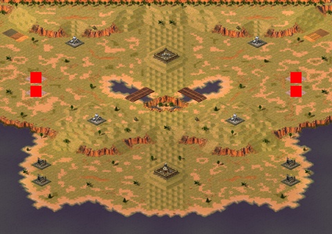 Rendered preview of Strategic Compass Blitz 2vs2