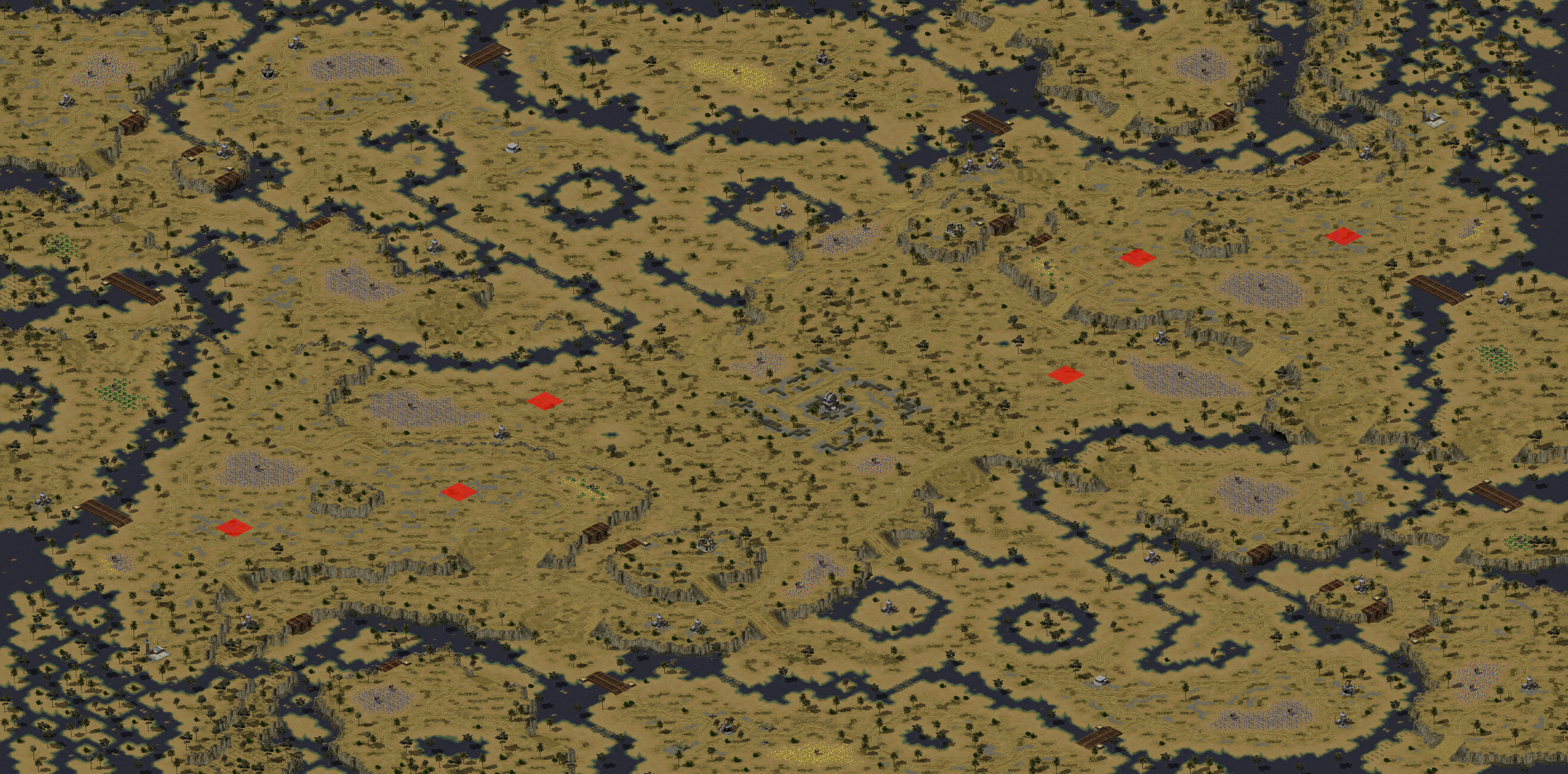 Rendered map: Paradise Warfare