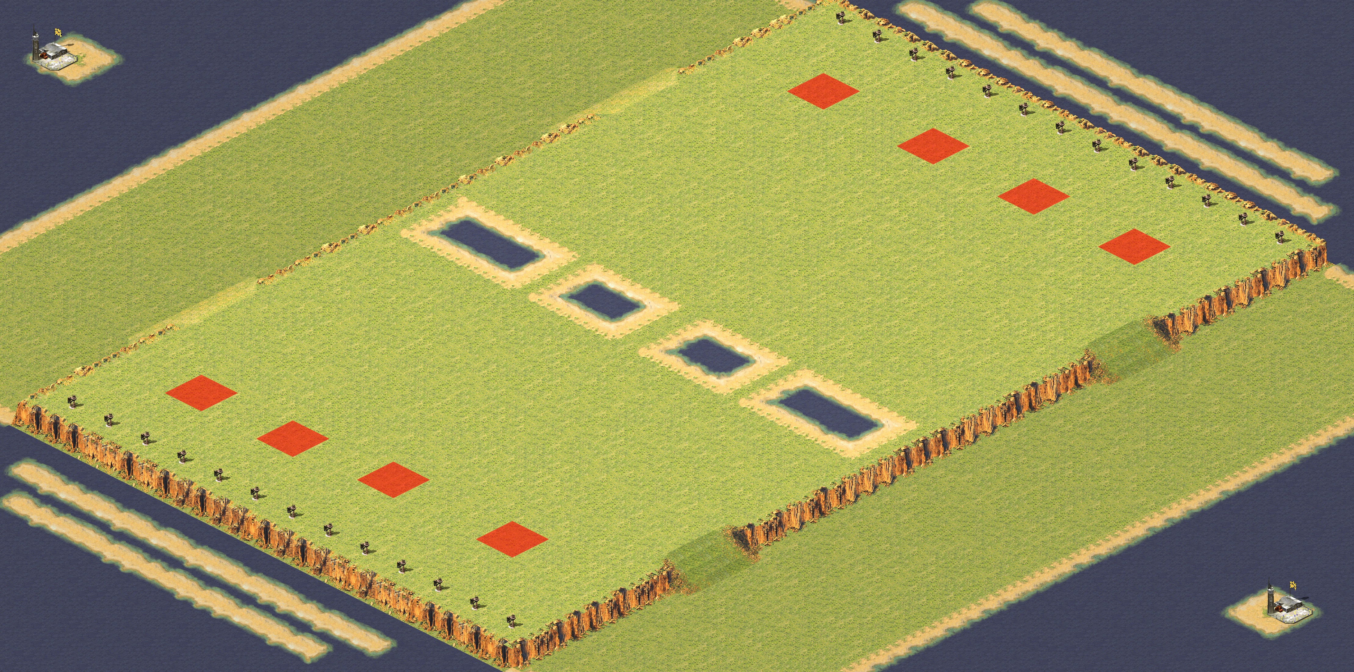 Rendered map: Highland Poor 4v4 (8)