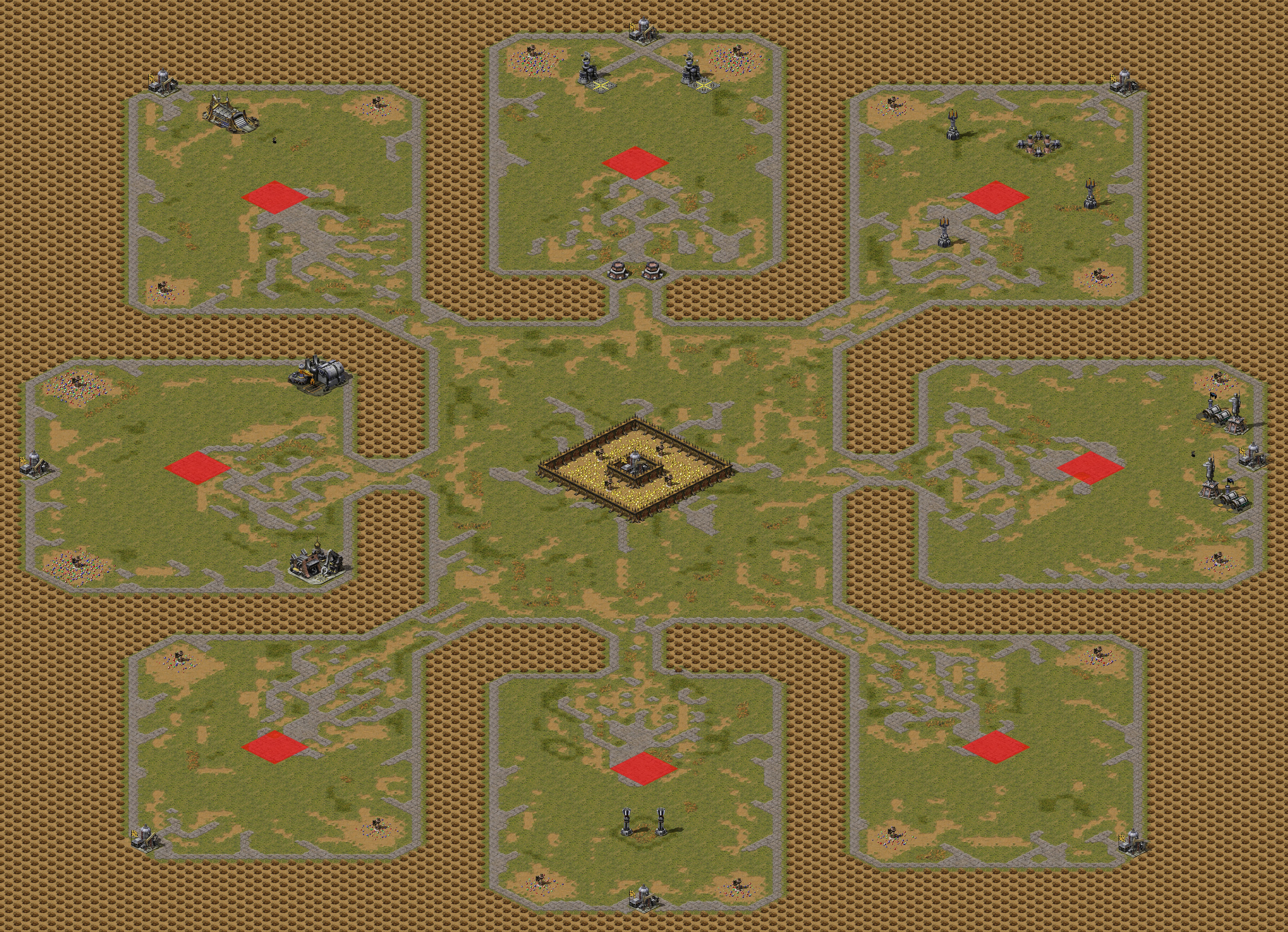 Rendered map: Oil in the Center with Bonus! [v6]