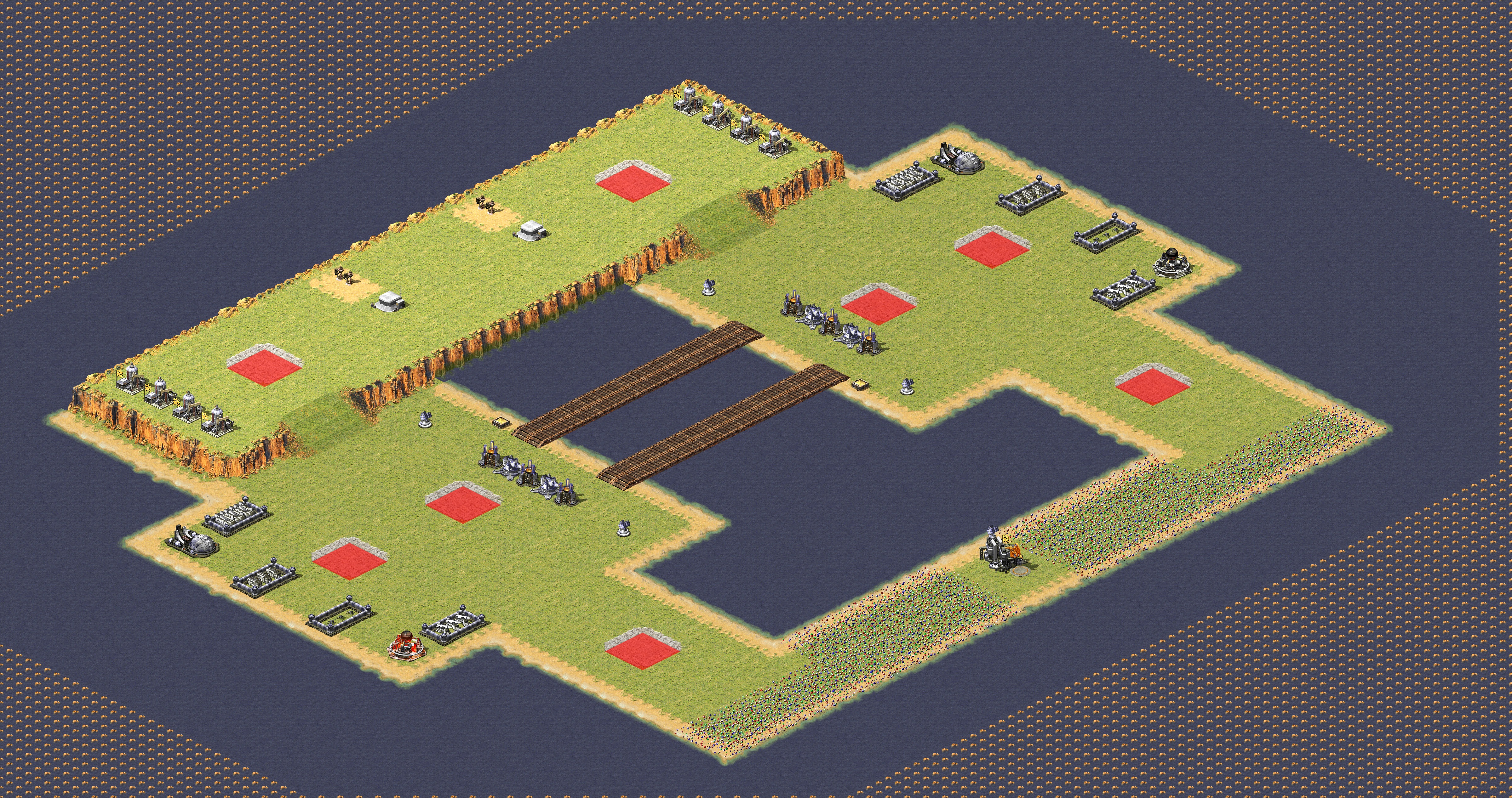 Rendered map: Team Brawl 4v4