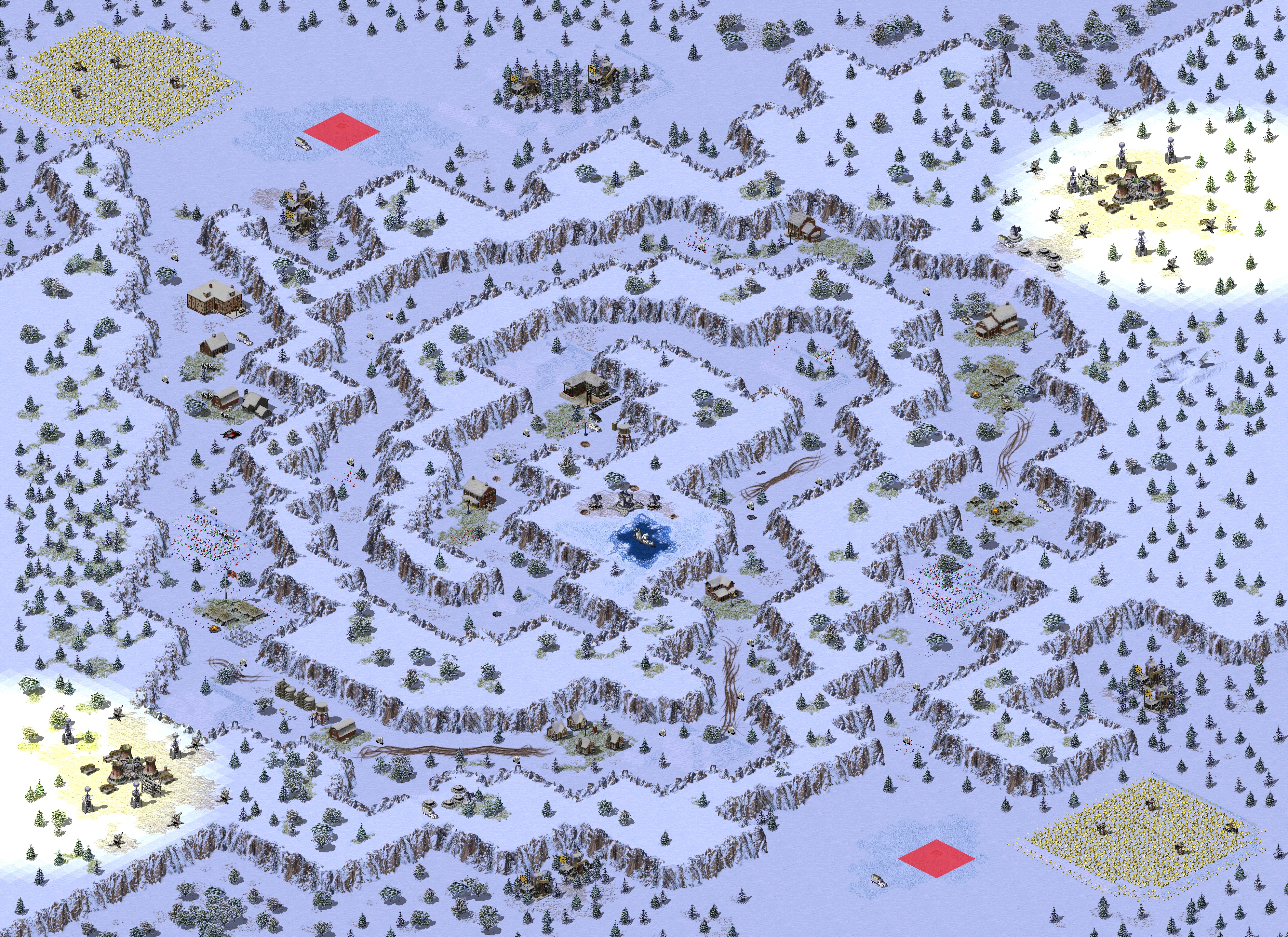 Rendered map: Spiral of Destruction
