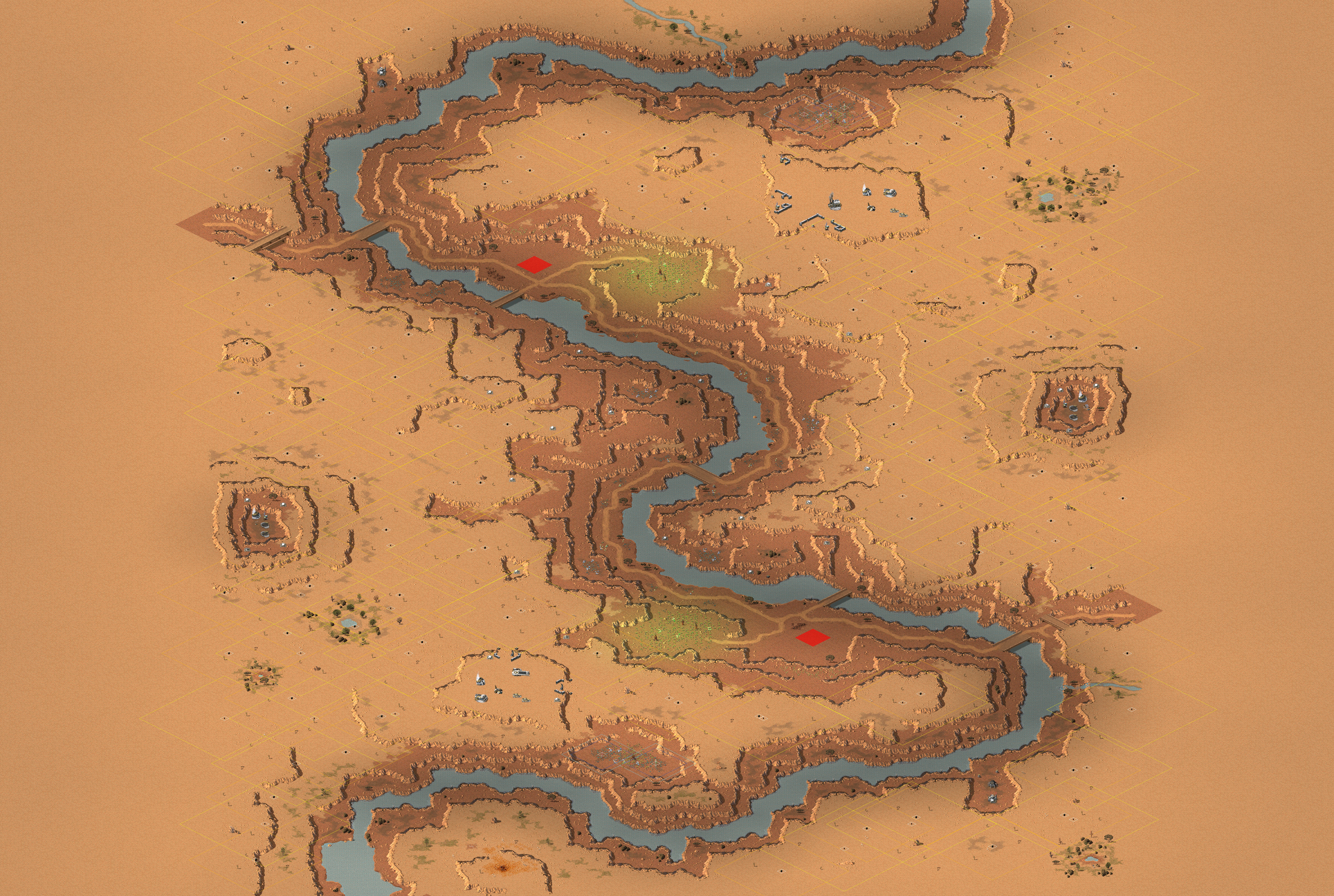 Rendered map: Emerald Canyon