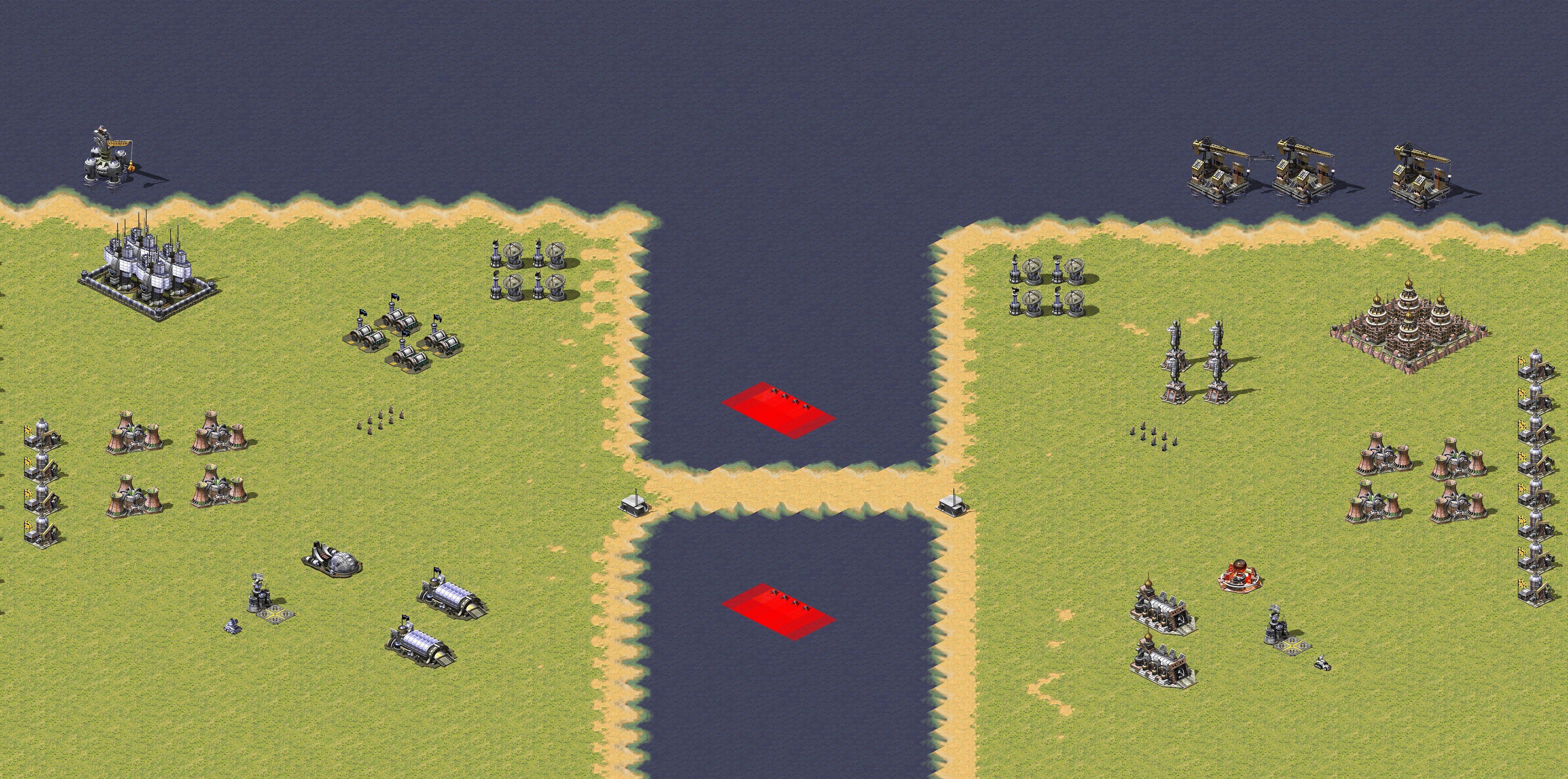 Rendered map: Elite Units 4v4
