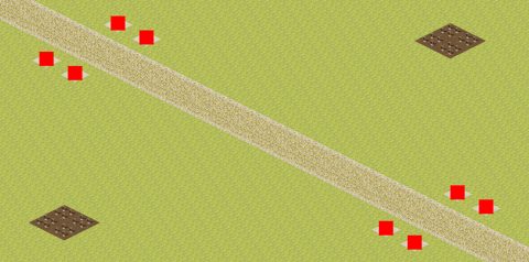 Rendered preview of Golden Road