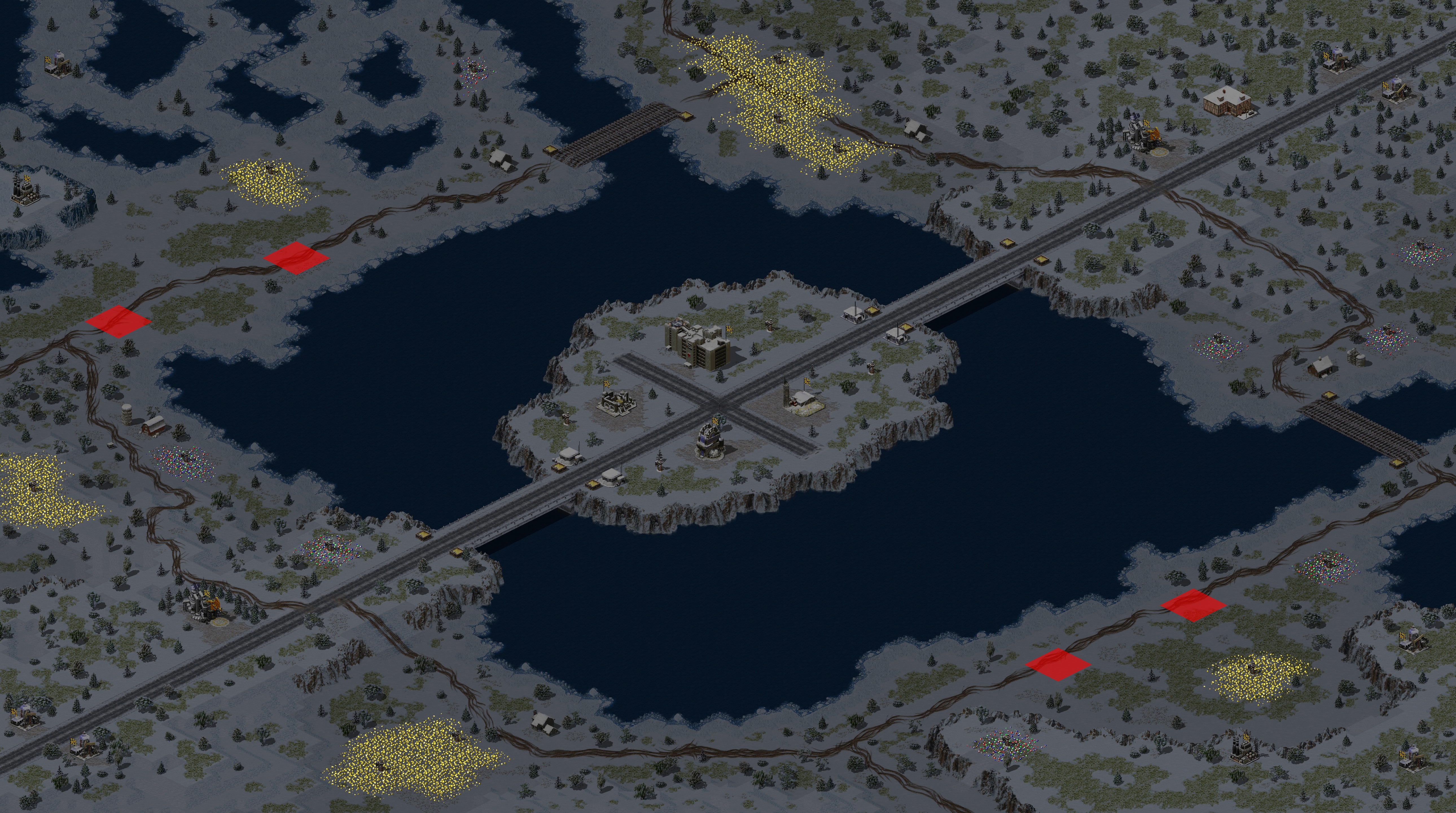 Rendered map: Honour and Death