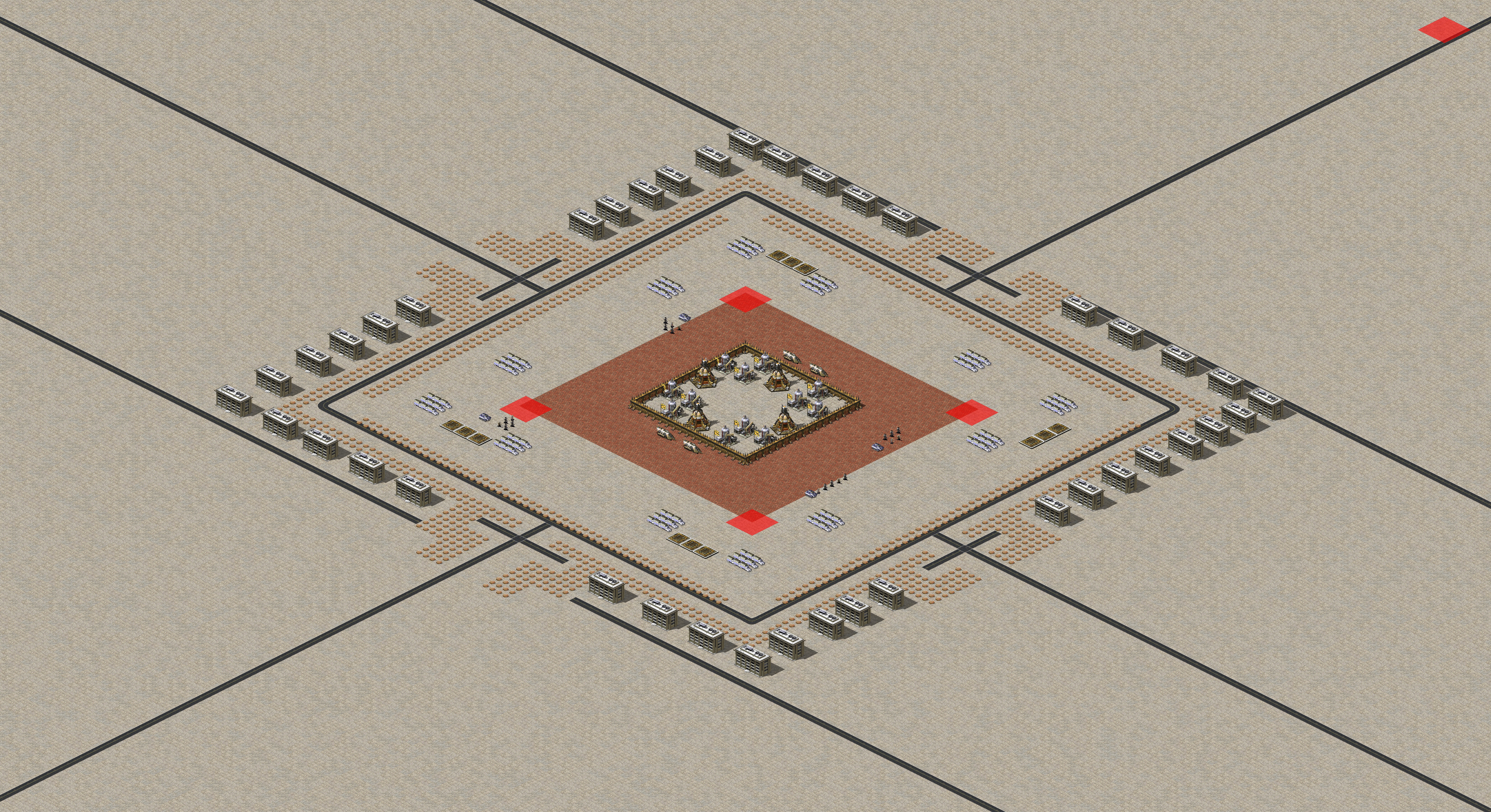 Rendered map: Map4you Survival-All team A