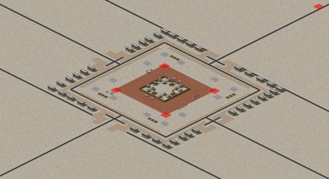 Rendered preview of Map4you Survival-All team A