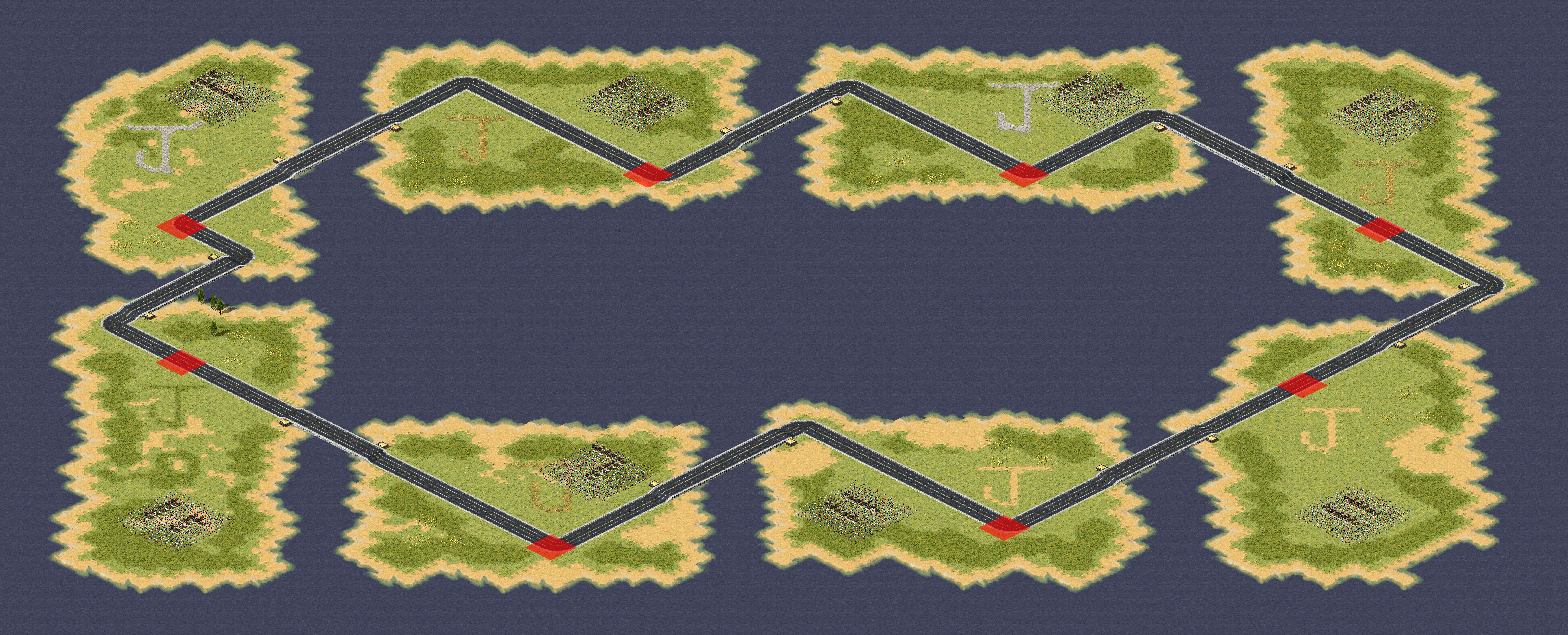 Rendered map: Head to Tail