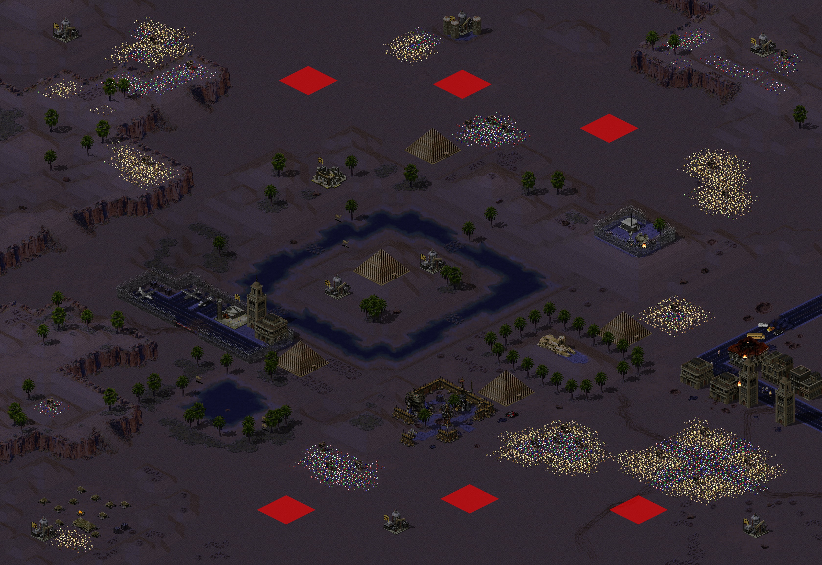 Rendered map: Valley of the Kings