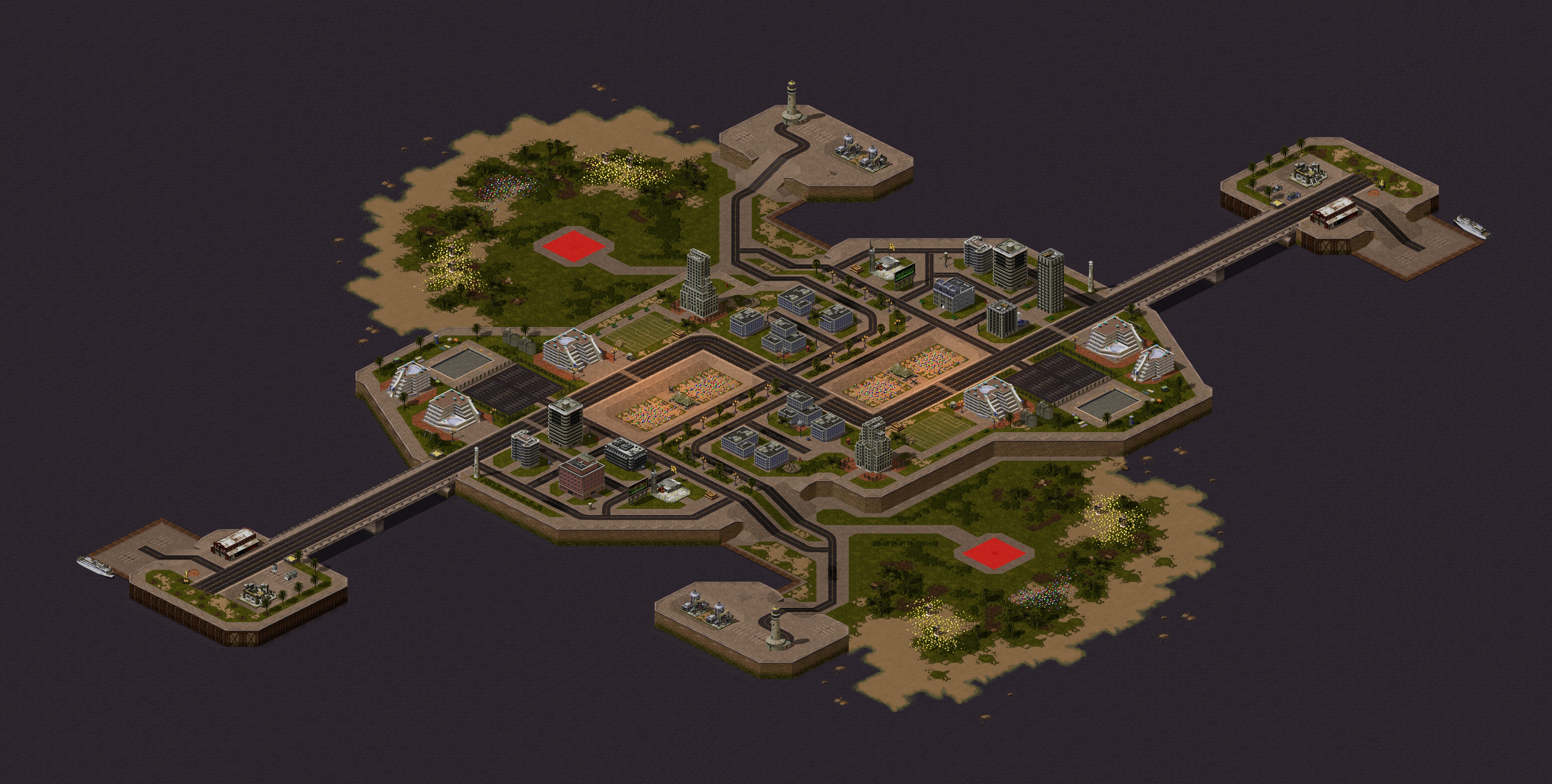 Rendered map: Isolated Island (2)