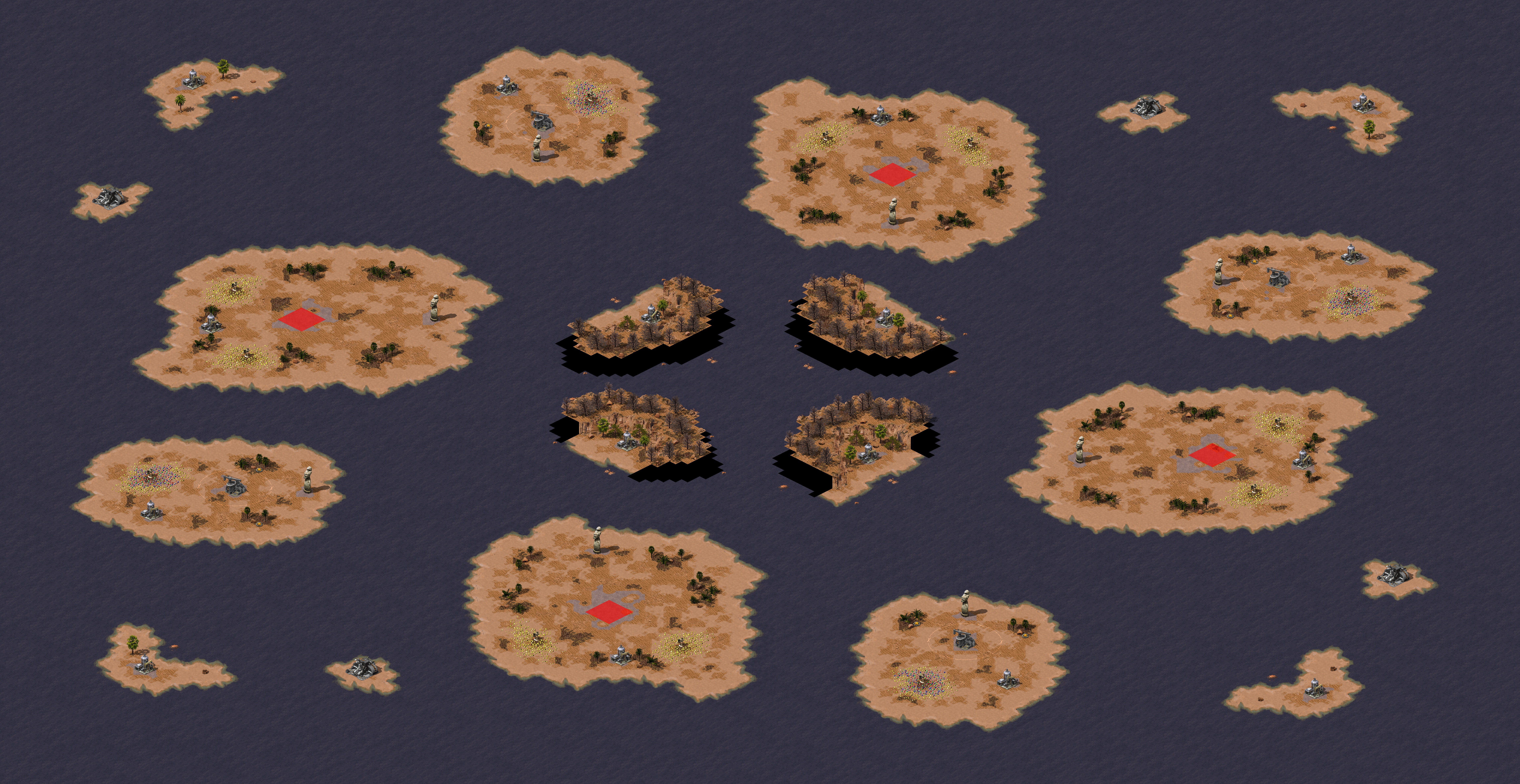 Rendered map: Rings of Fire