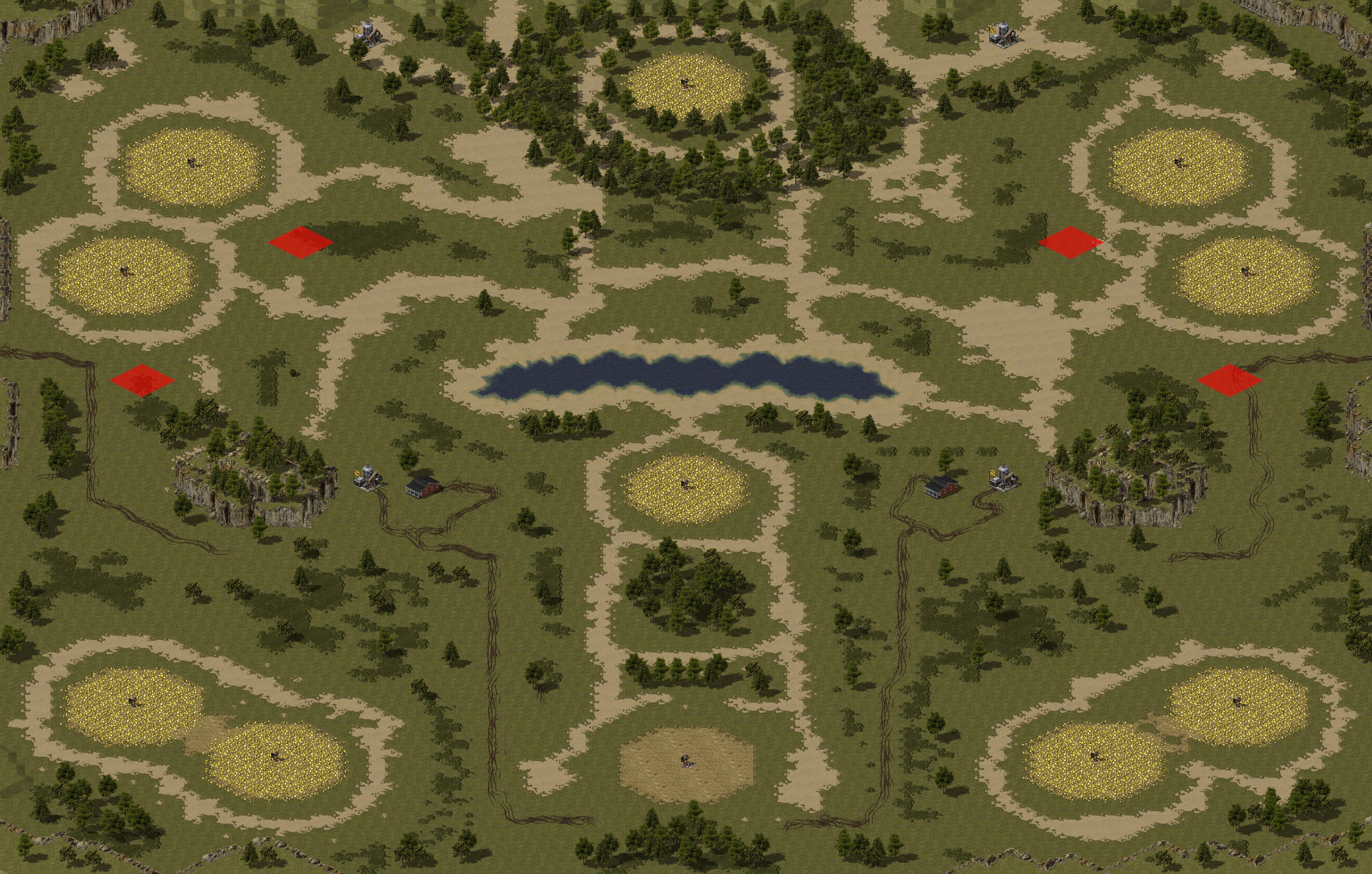 Rendered map: Forgotten Forest