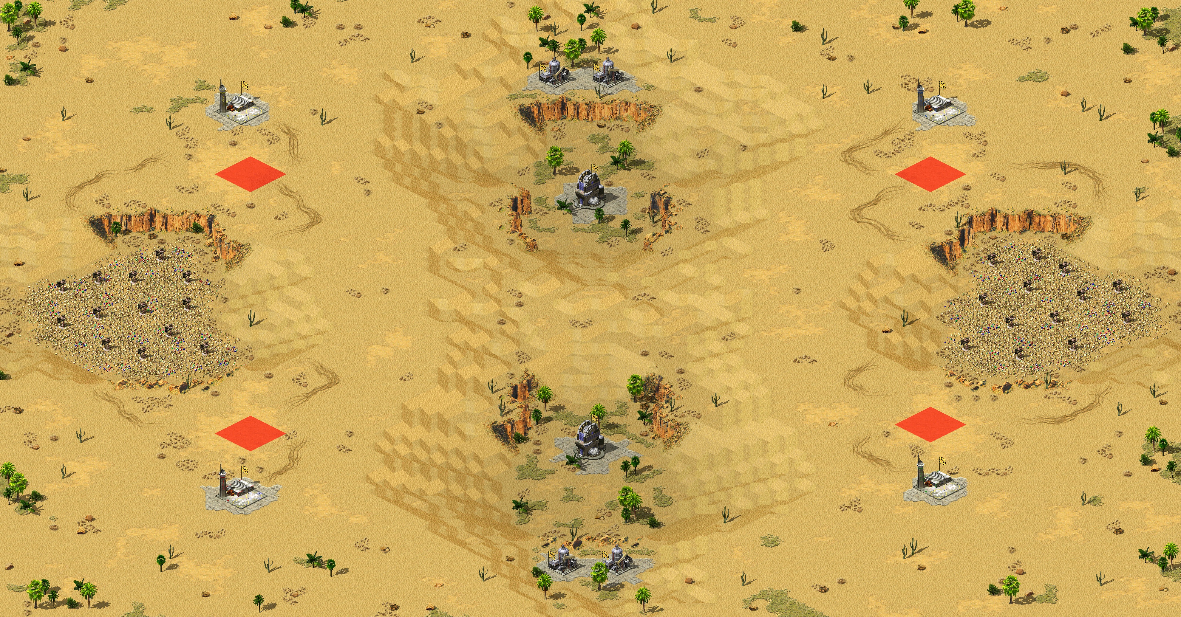 Rendered map: Sunstroke