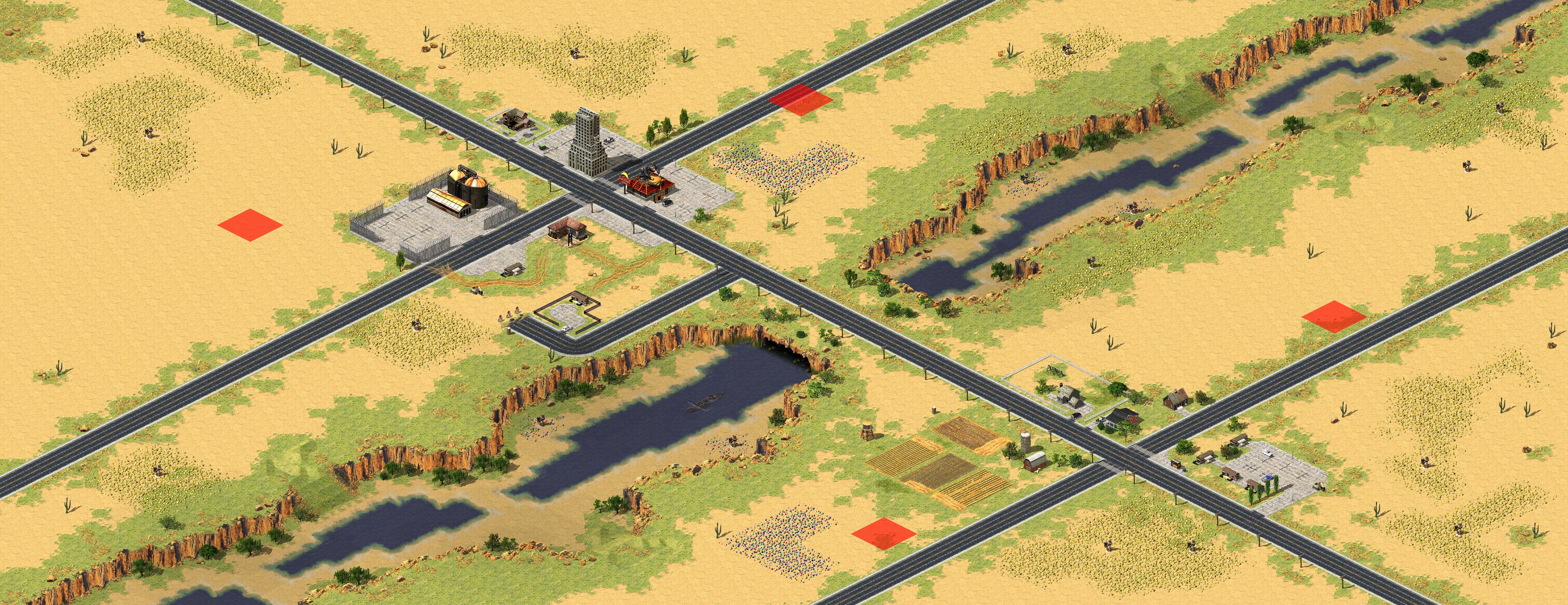 Rendered map: Rural Joy (2v2)