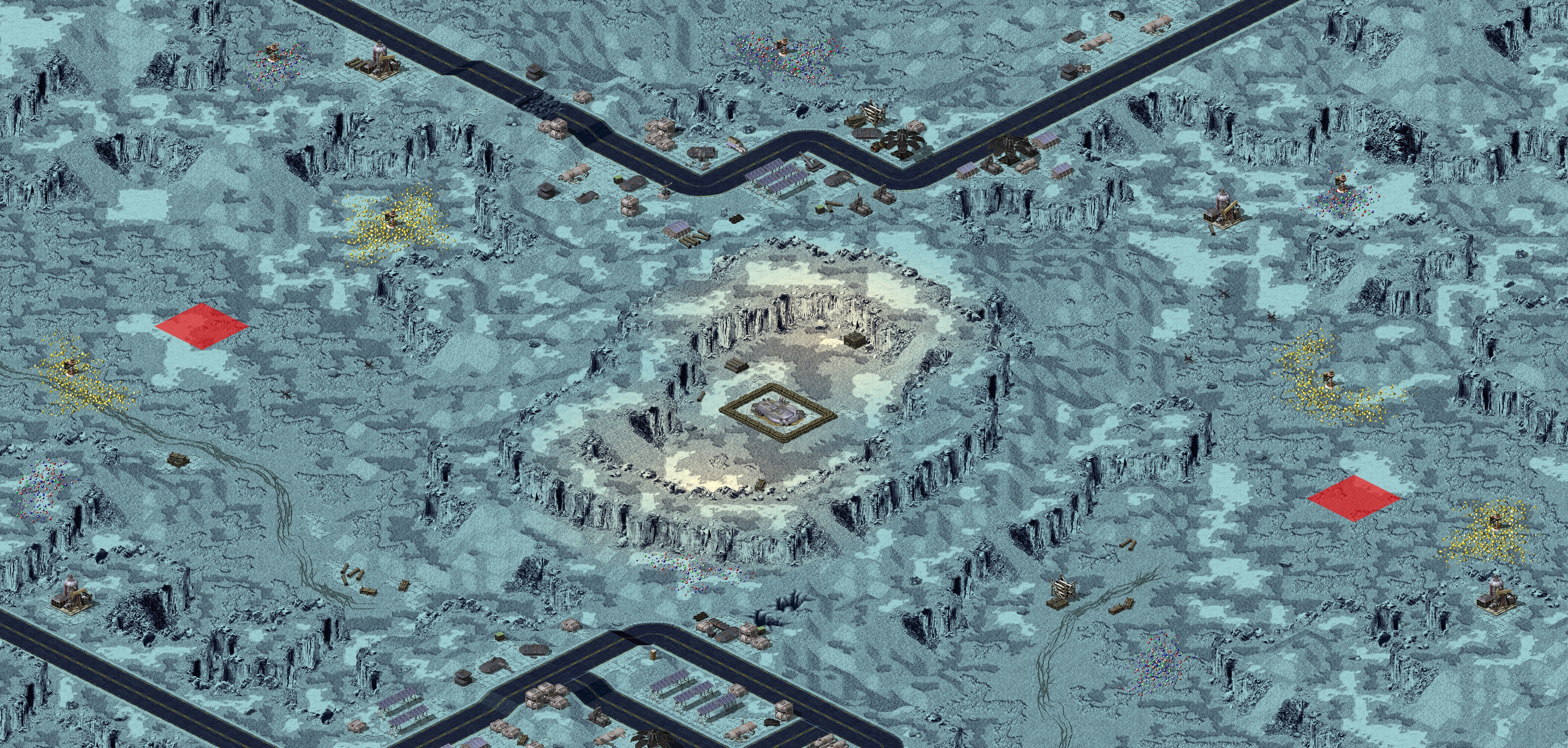 Rendered map: Asteroid Cliffs (2)