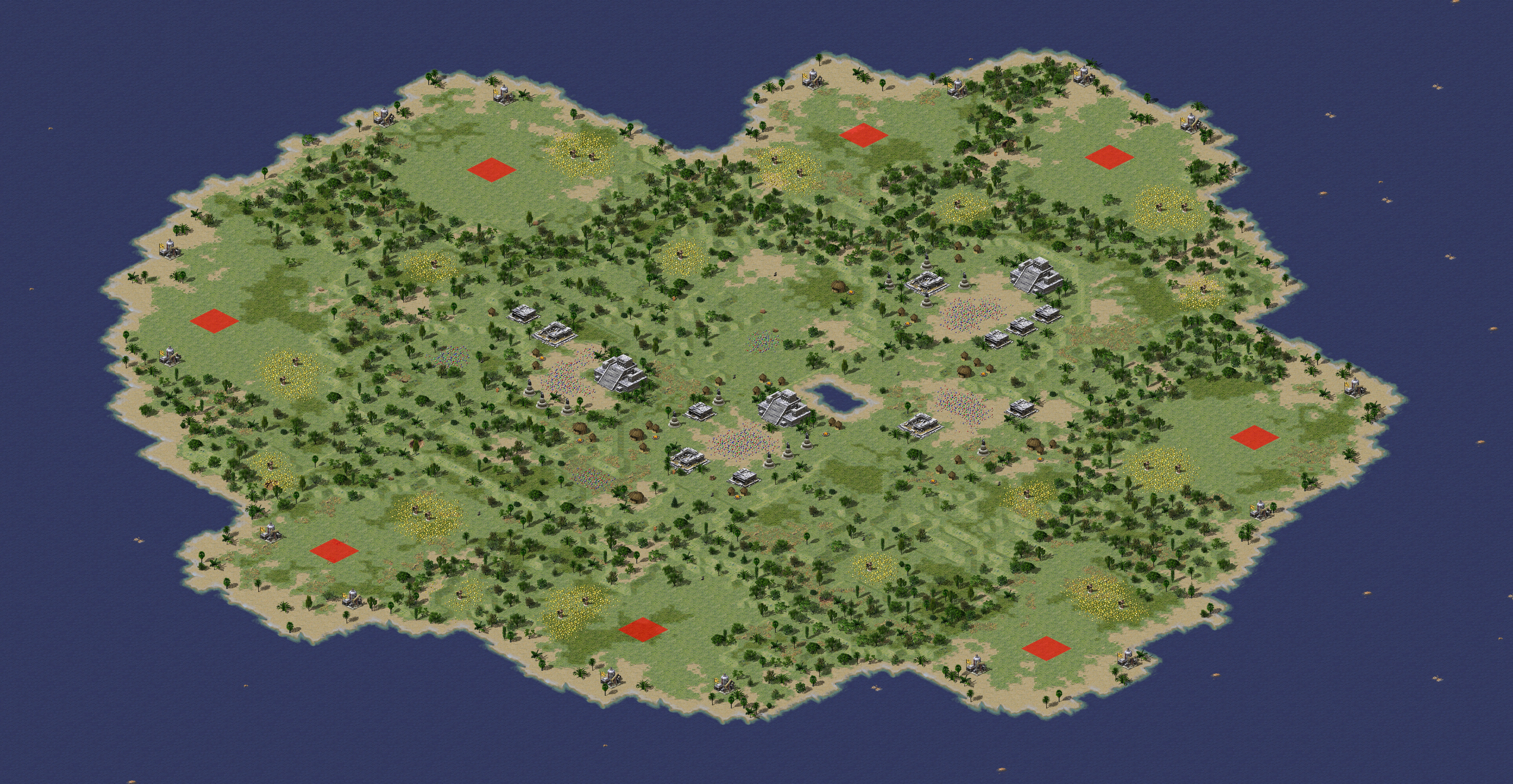 Rendered map: Jungle Ruins Patch