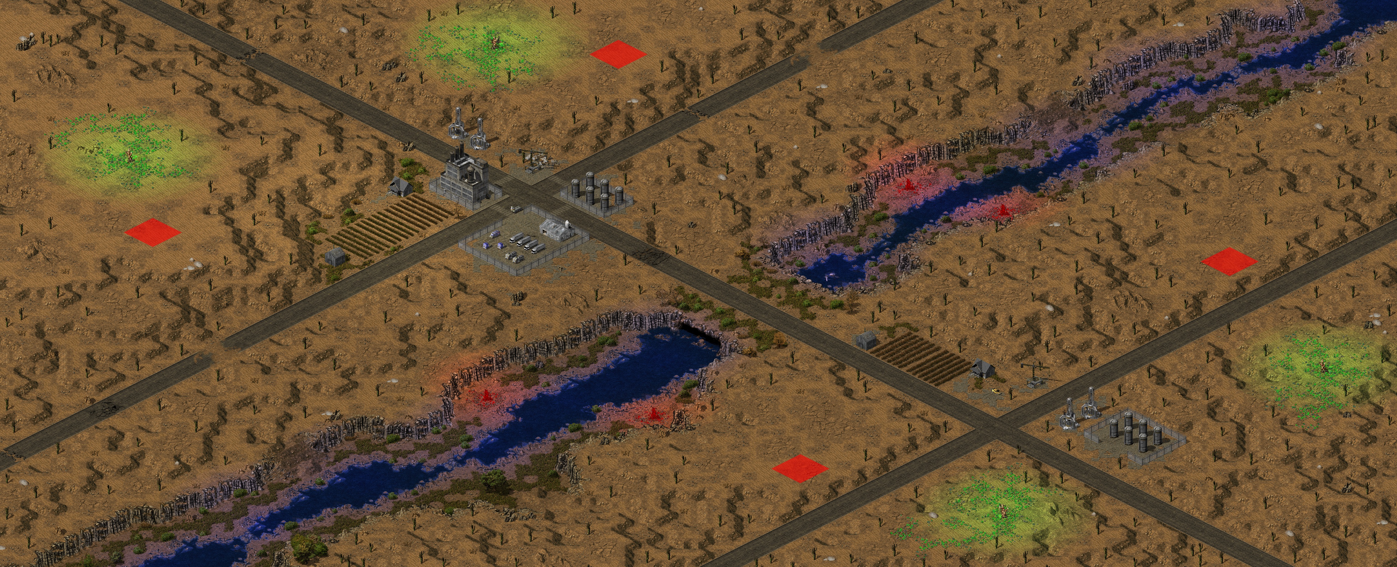 Rendered map: Chaos County