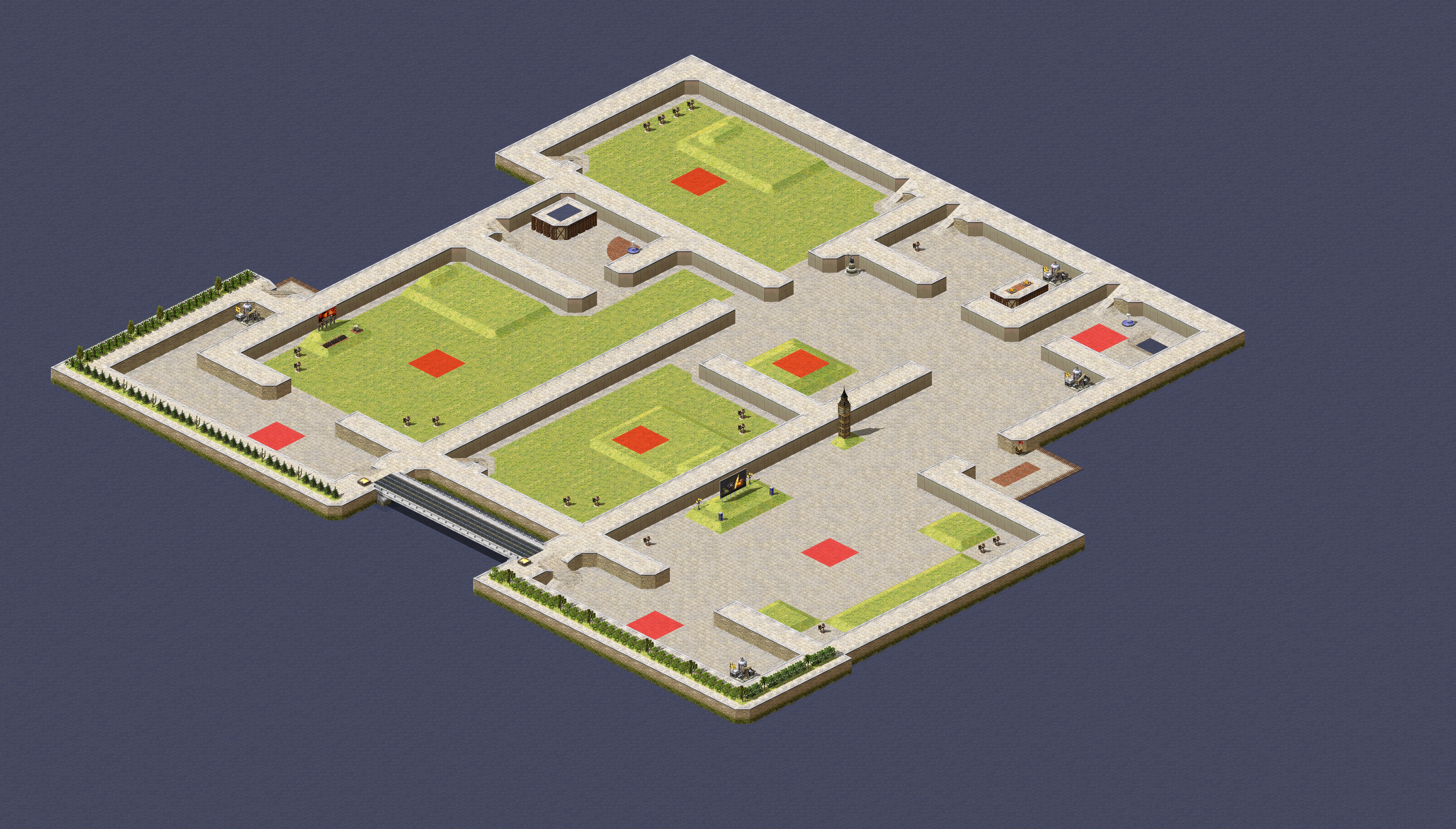 Rendered map: Coconut Island