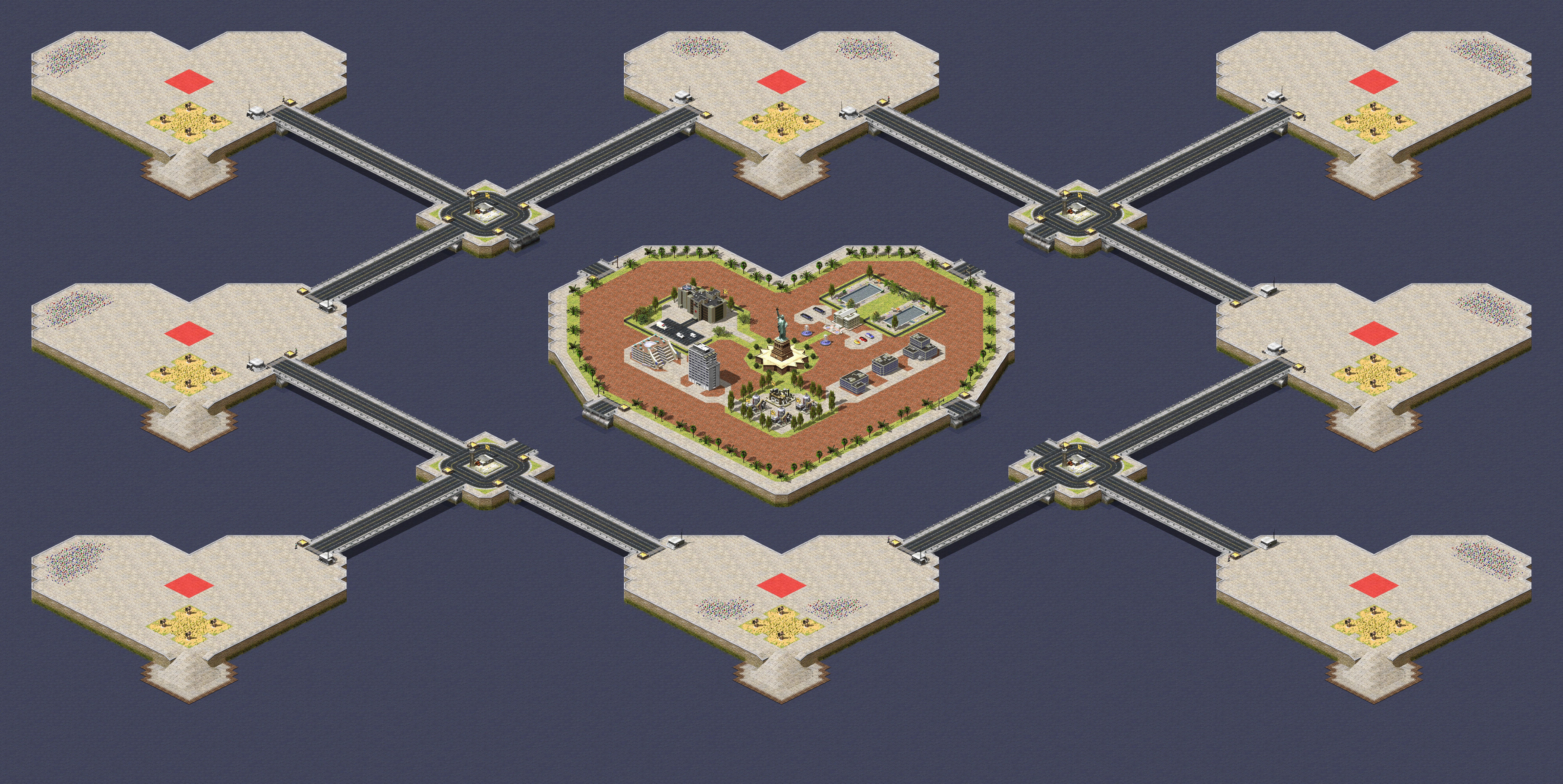 Rendered map: Heart of Ocean