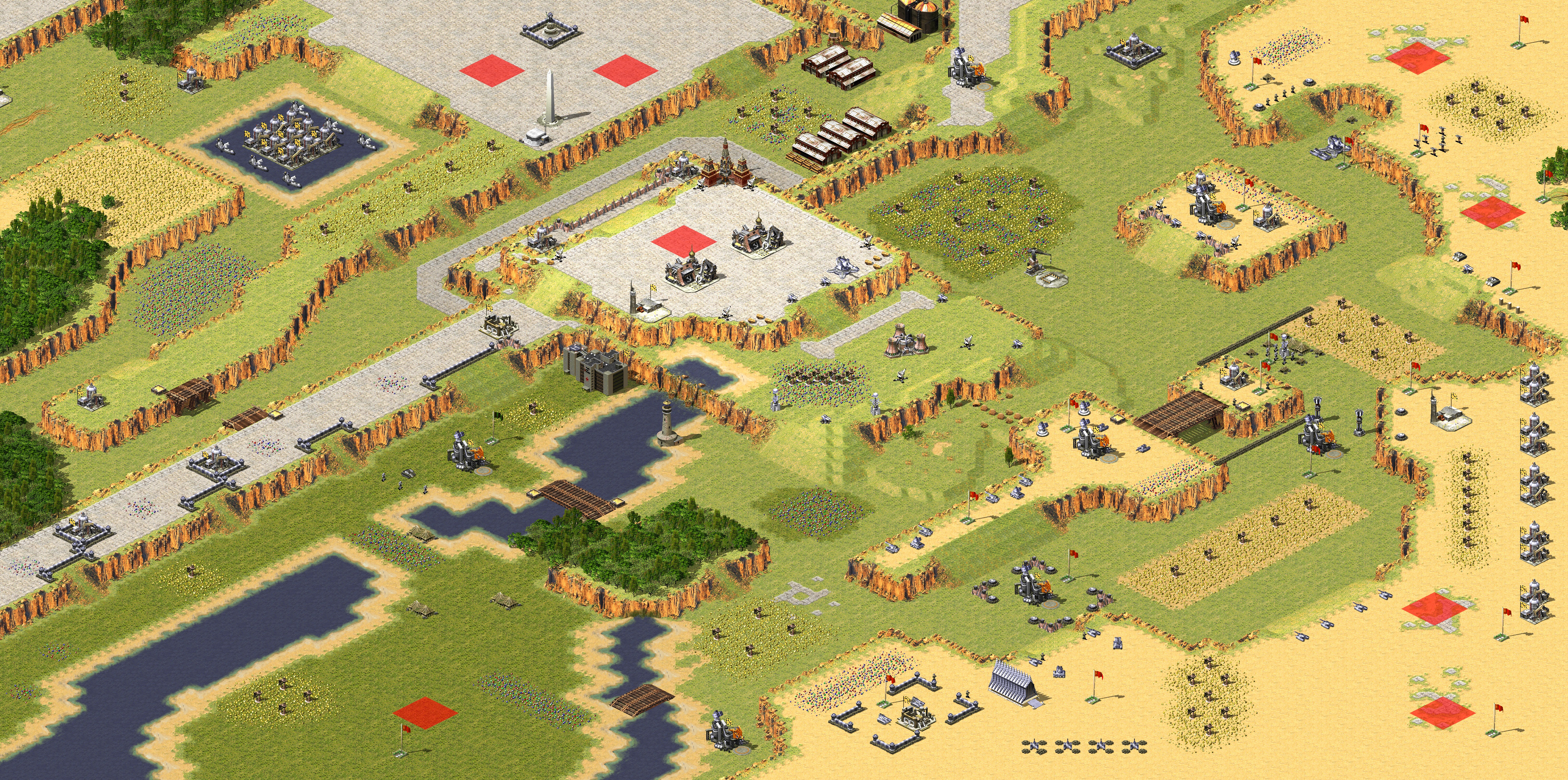 Rendered map: Tiger Gate Battle (New)