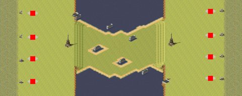 Rendered preview of Broken Bridge Clash 4v4