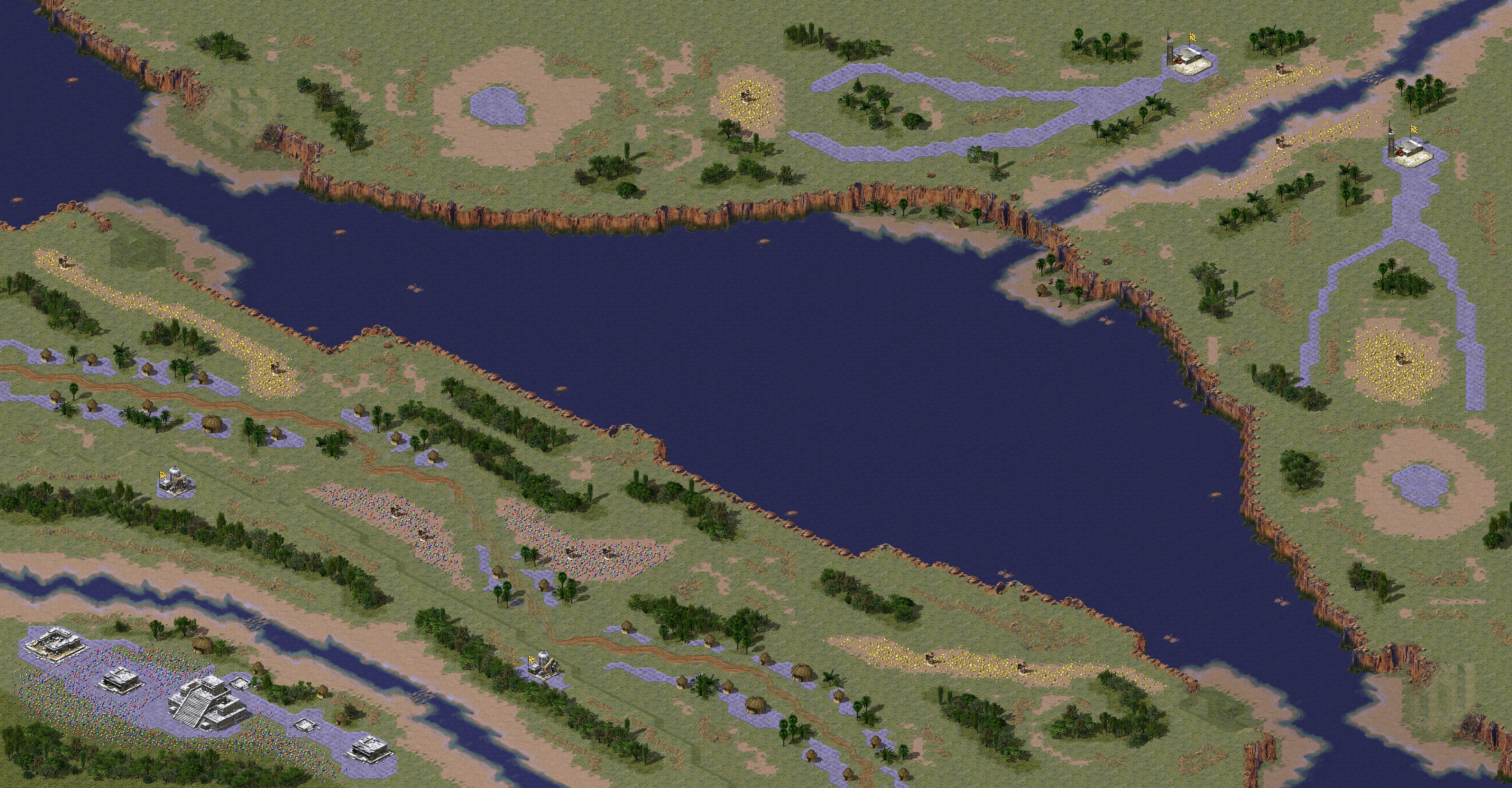 Rendered map: Cortez's Night