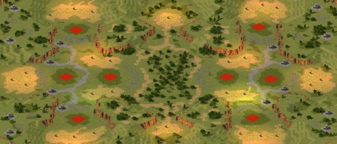 Rendered preview of [8] Offense Cross Defense v1.1