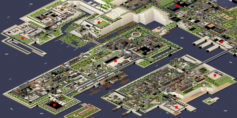 Rendered preview of LC2D: 3D-Era Liberty City in 2D