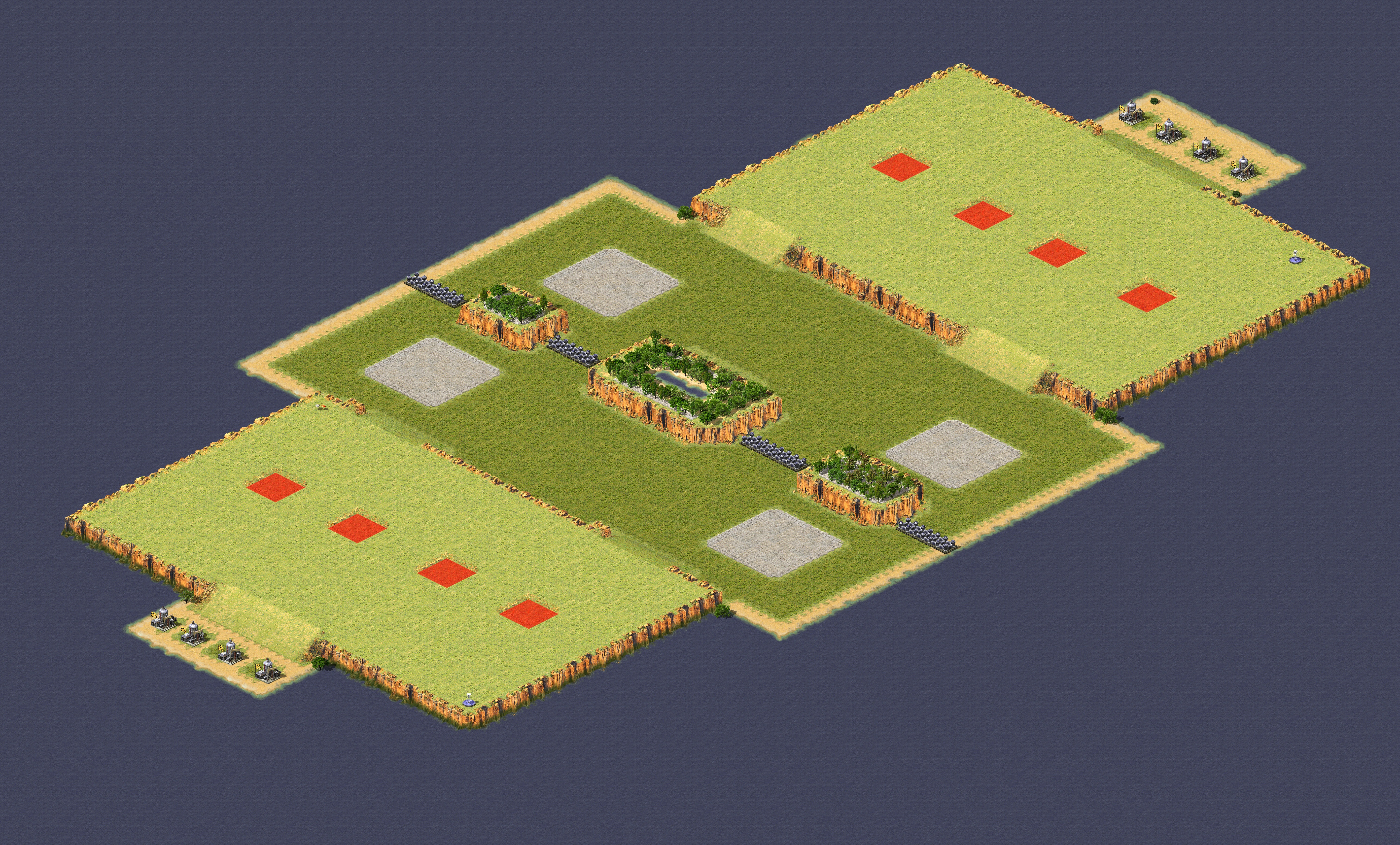 Rendered map: 4v4 Bounty