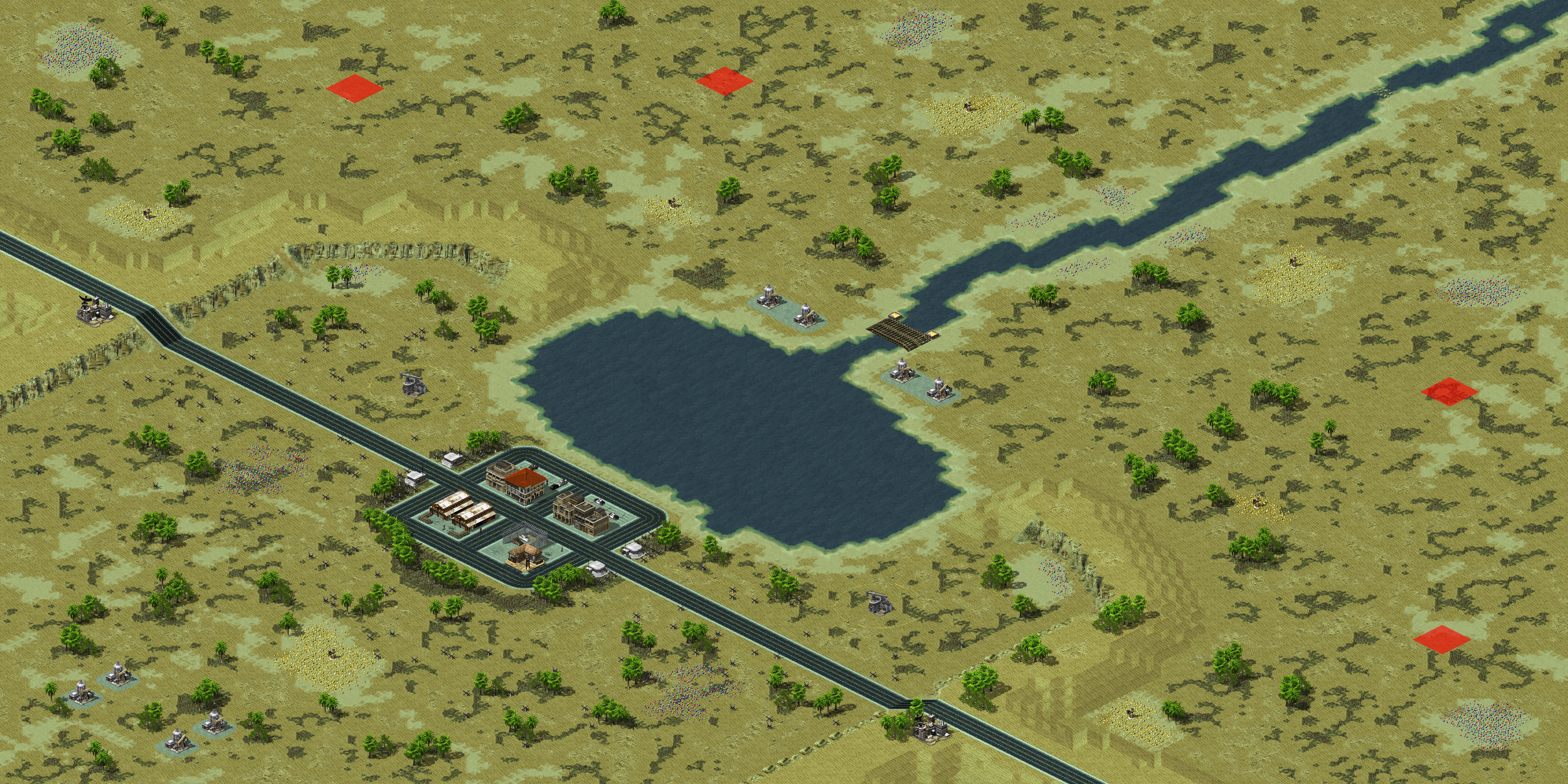 Rendered map: Lakeside Divide