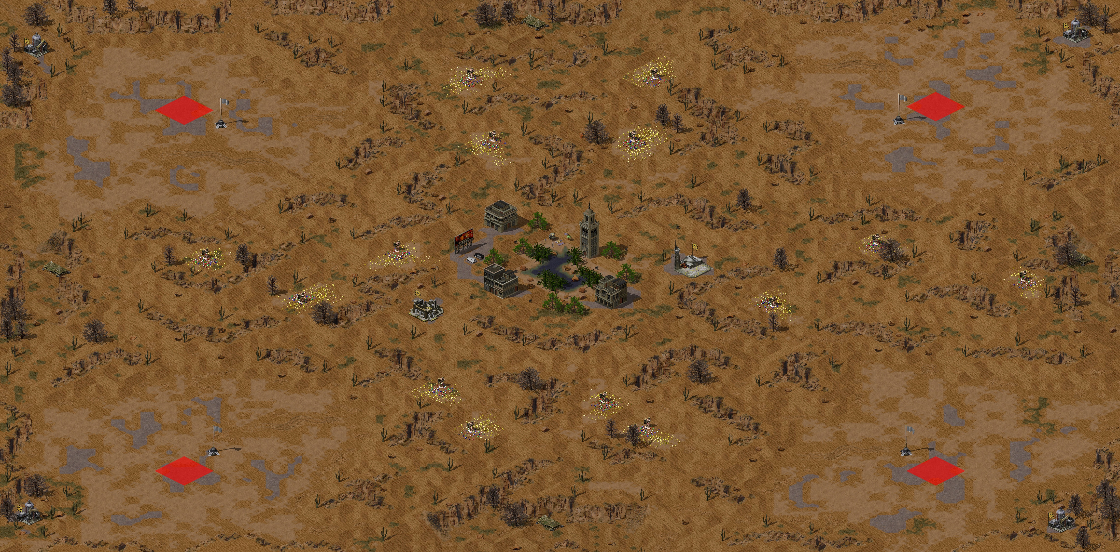 Rendered map: Scars