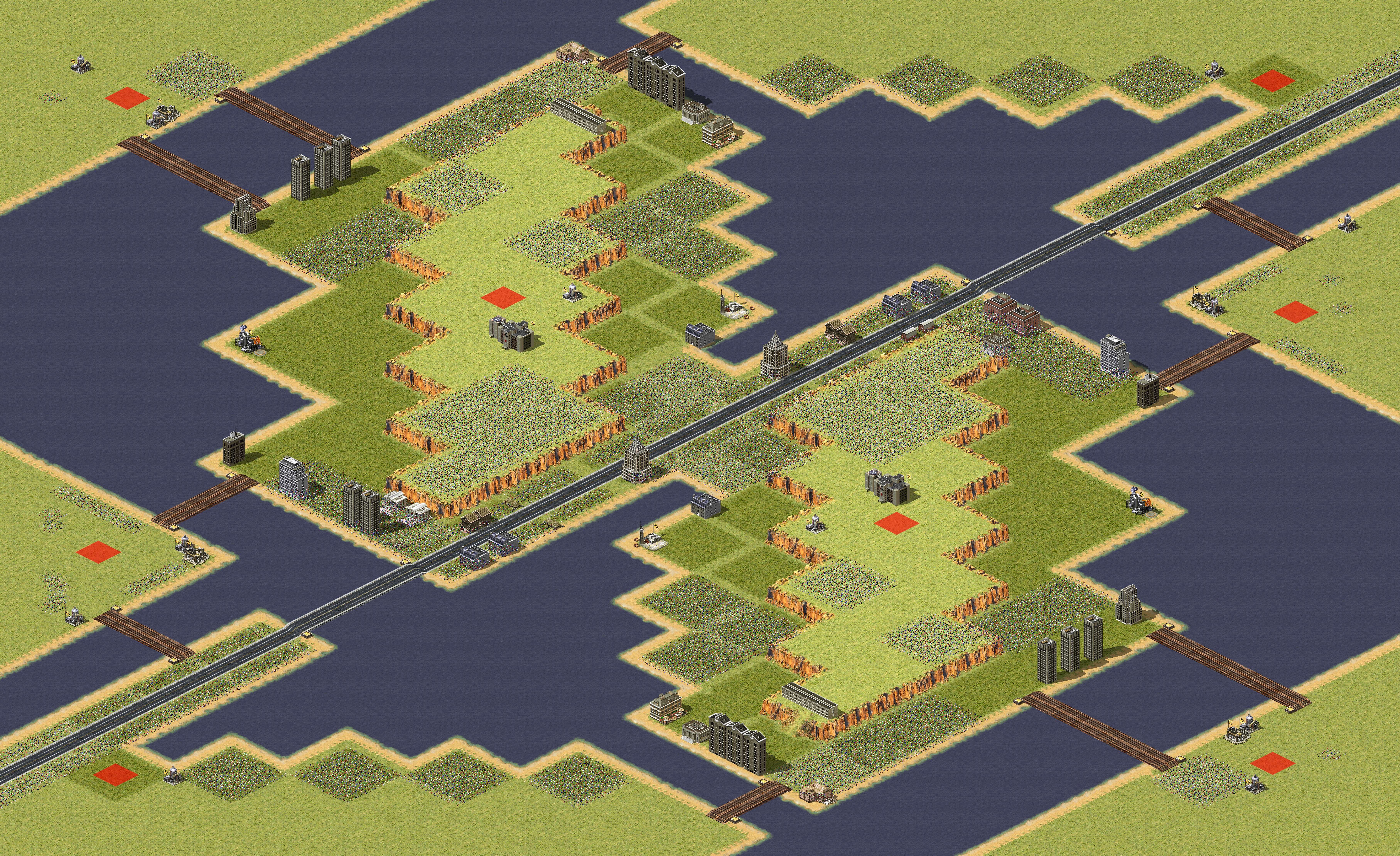 Rendered map: Carrot Island
