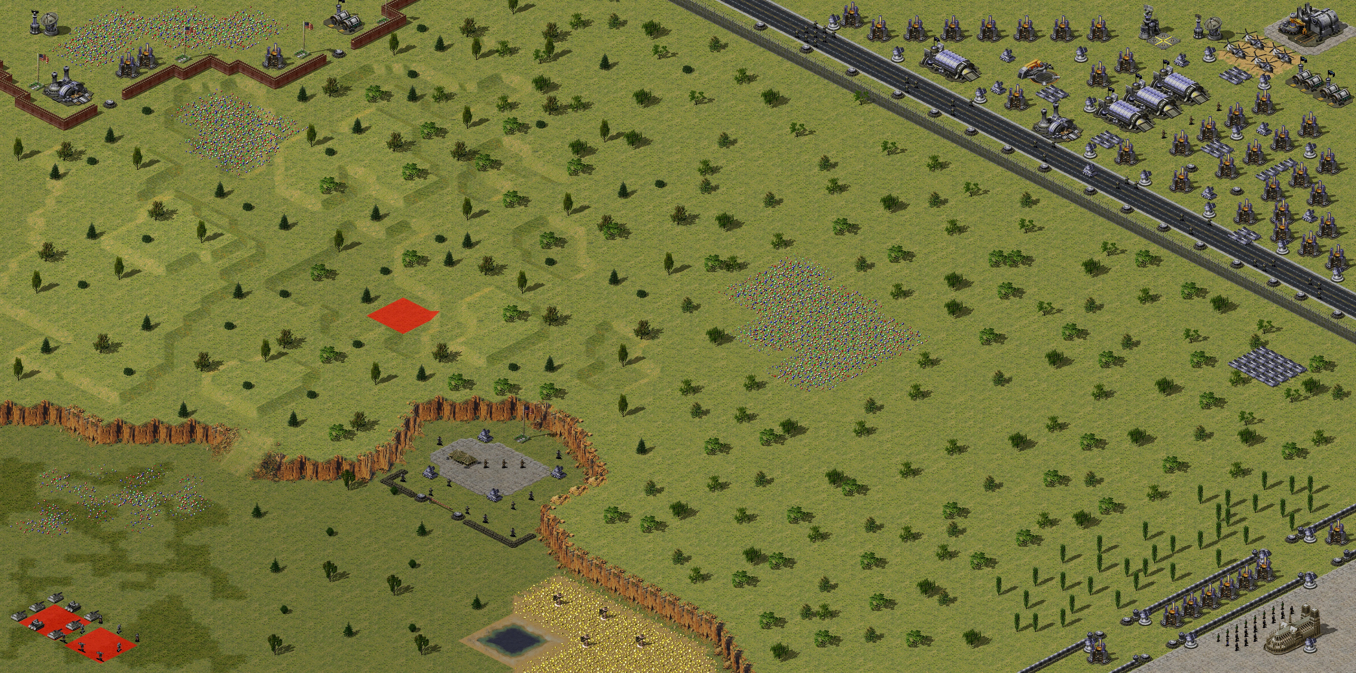 Rendered map: Soviet Stealth Attack