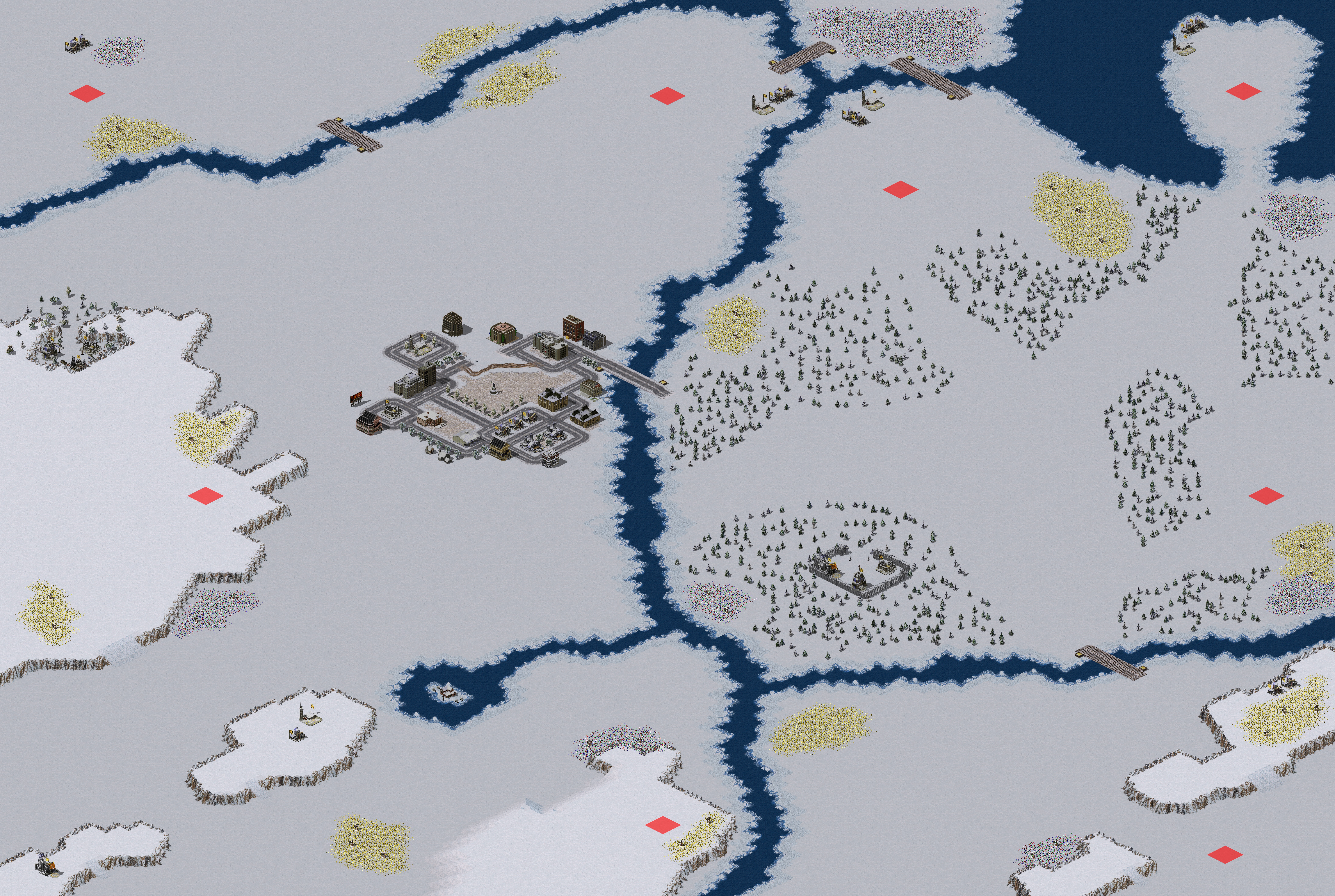 Rendered map: West Siberian Plain