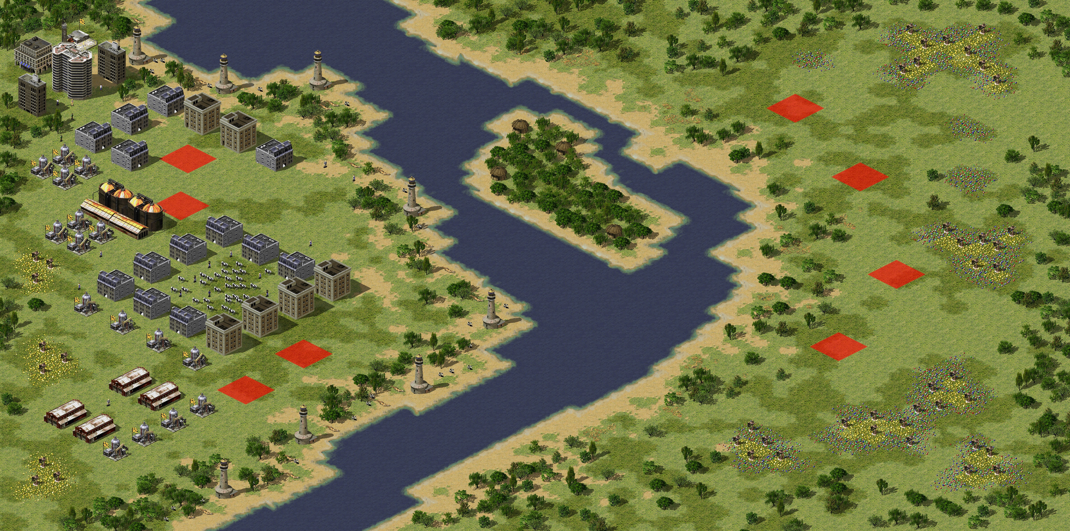 Rendered map: Burma Industrial Park
