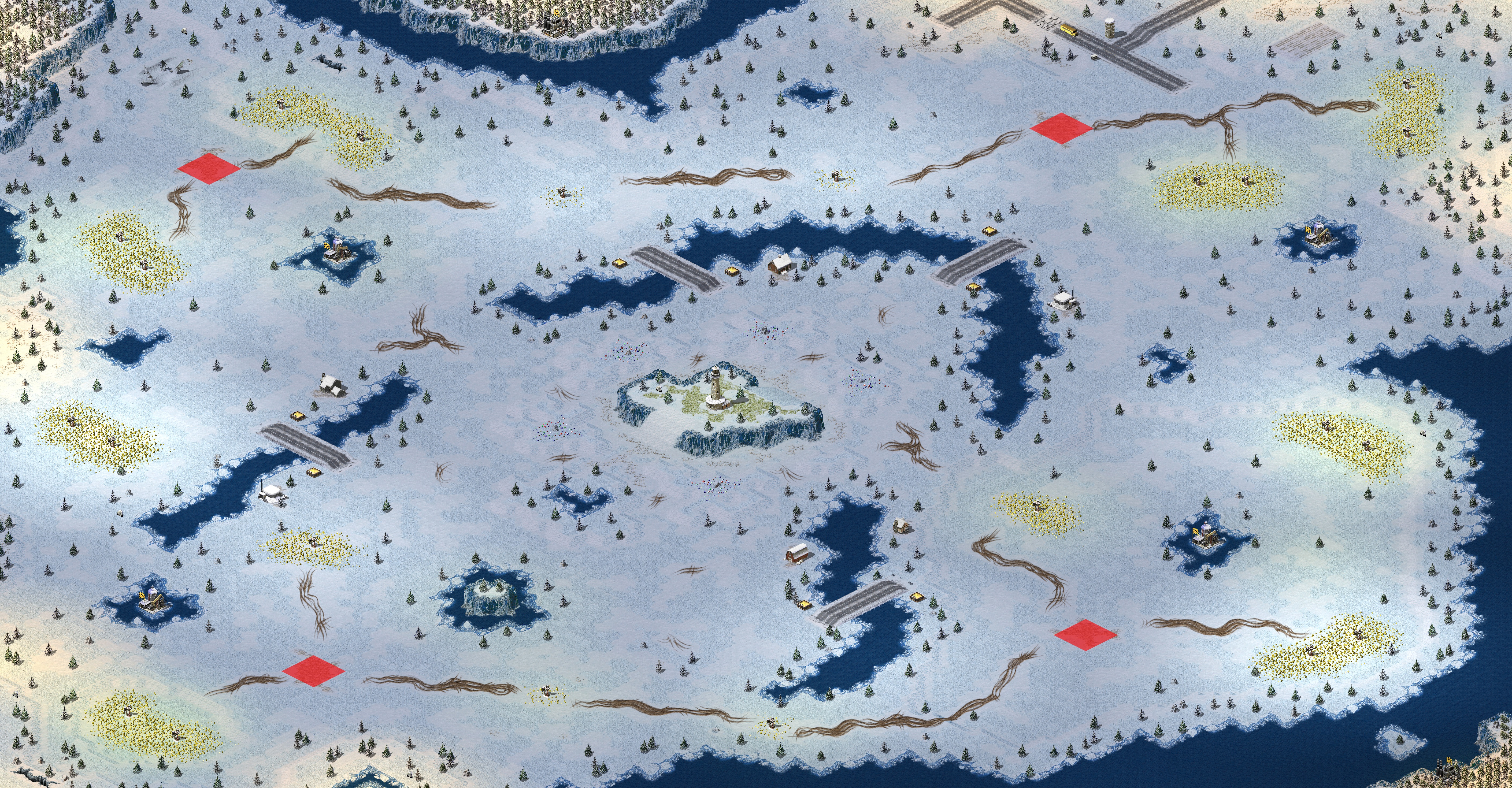 Rendered map: [4] Pioneer Peak (PreCaptured)