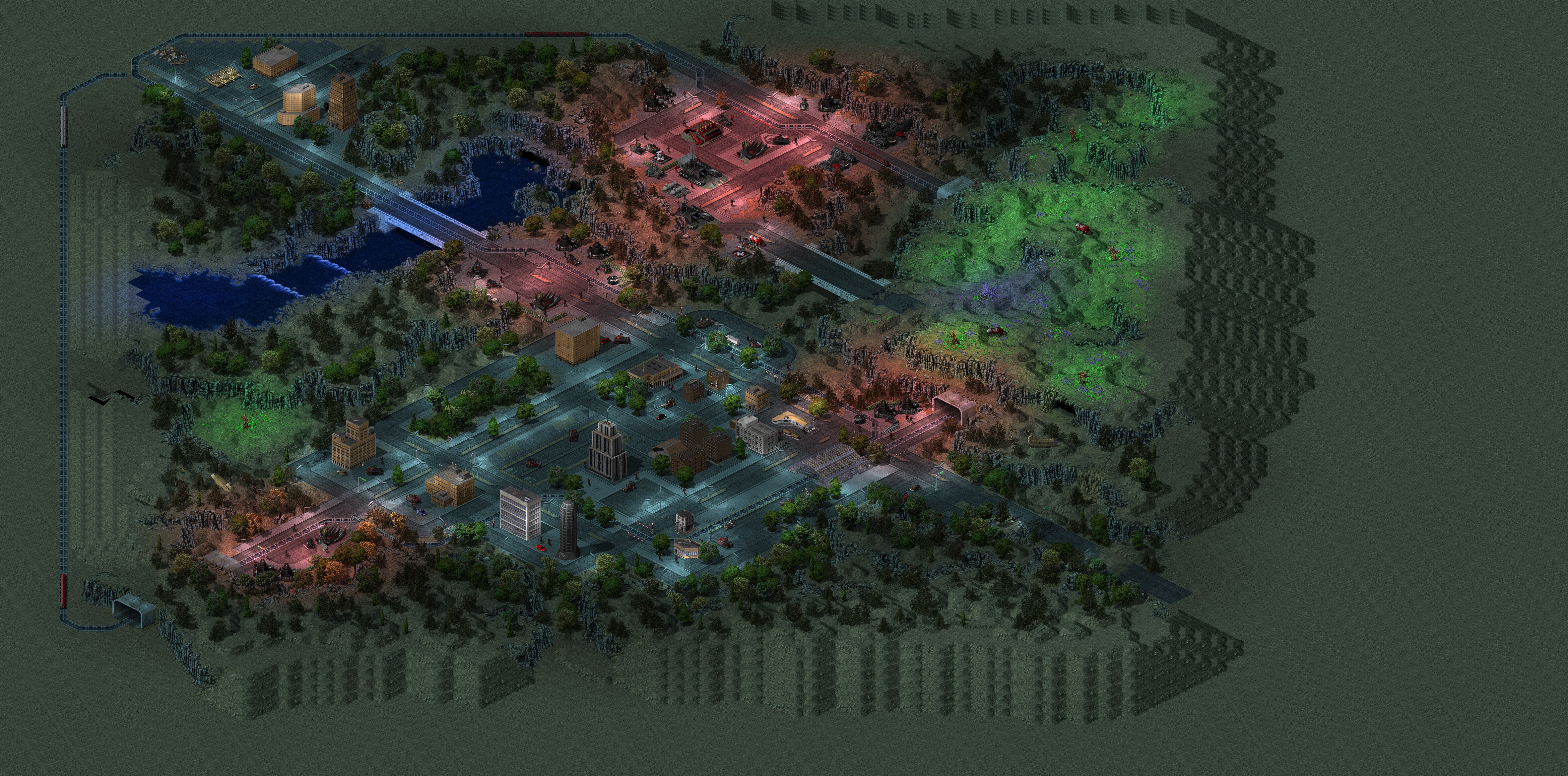 Rendered map: GDI Mission 04: Reincarnation
