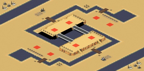 Rendered preview of Mountains and Rivers 4v4