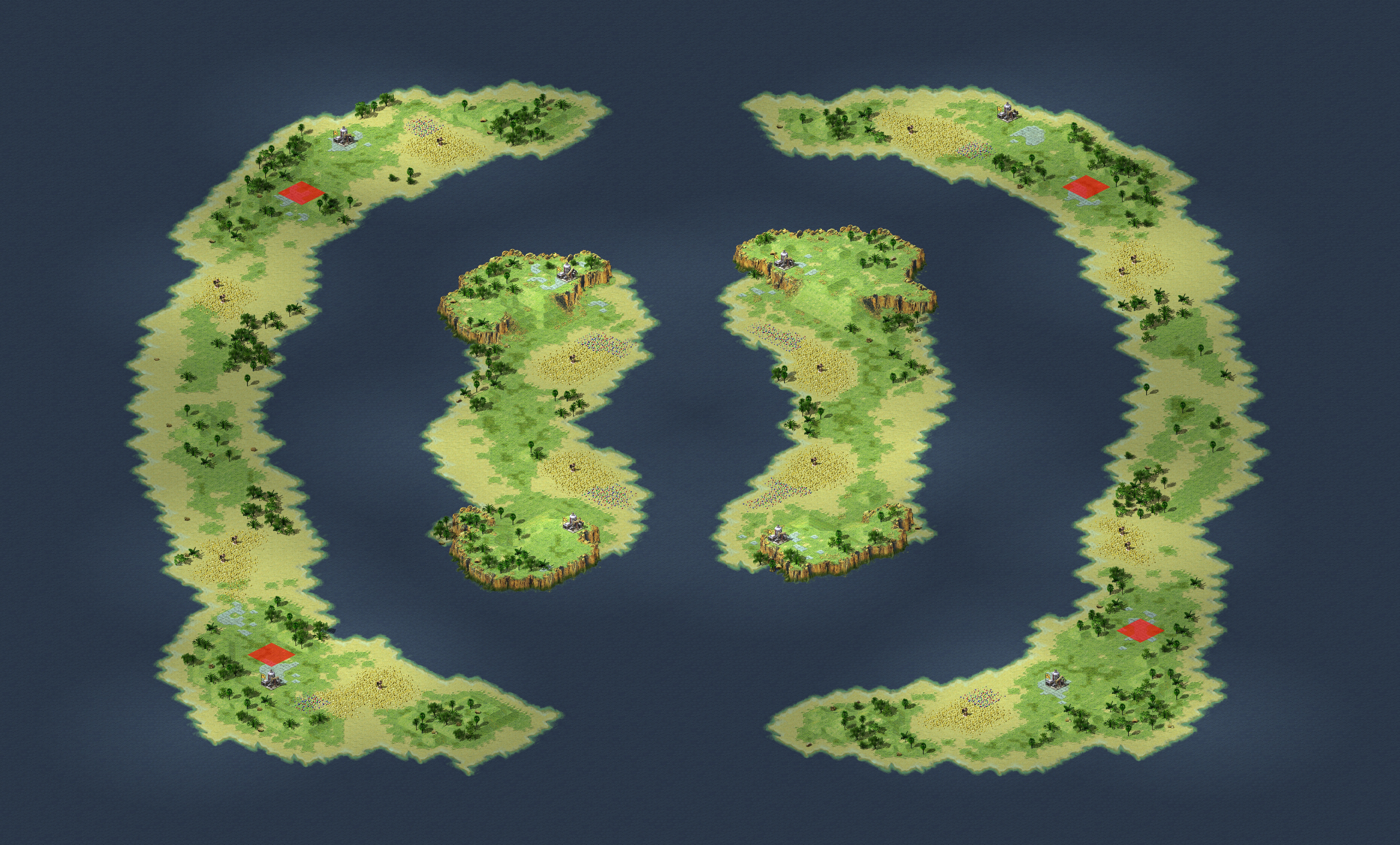 Rendered map: [4] Risa v2.0 Oil Version Precaptured Tech Official Armageddon Edit