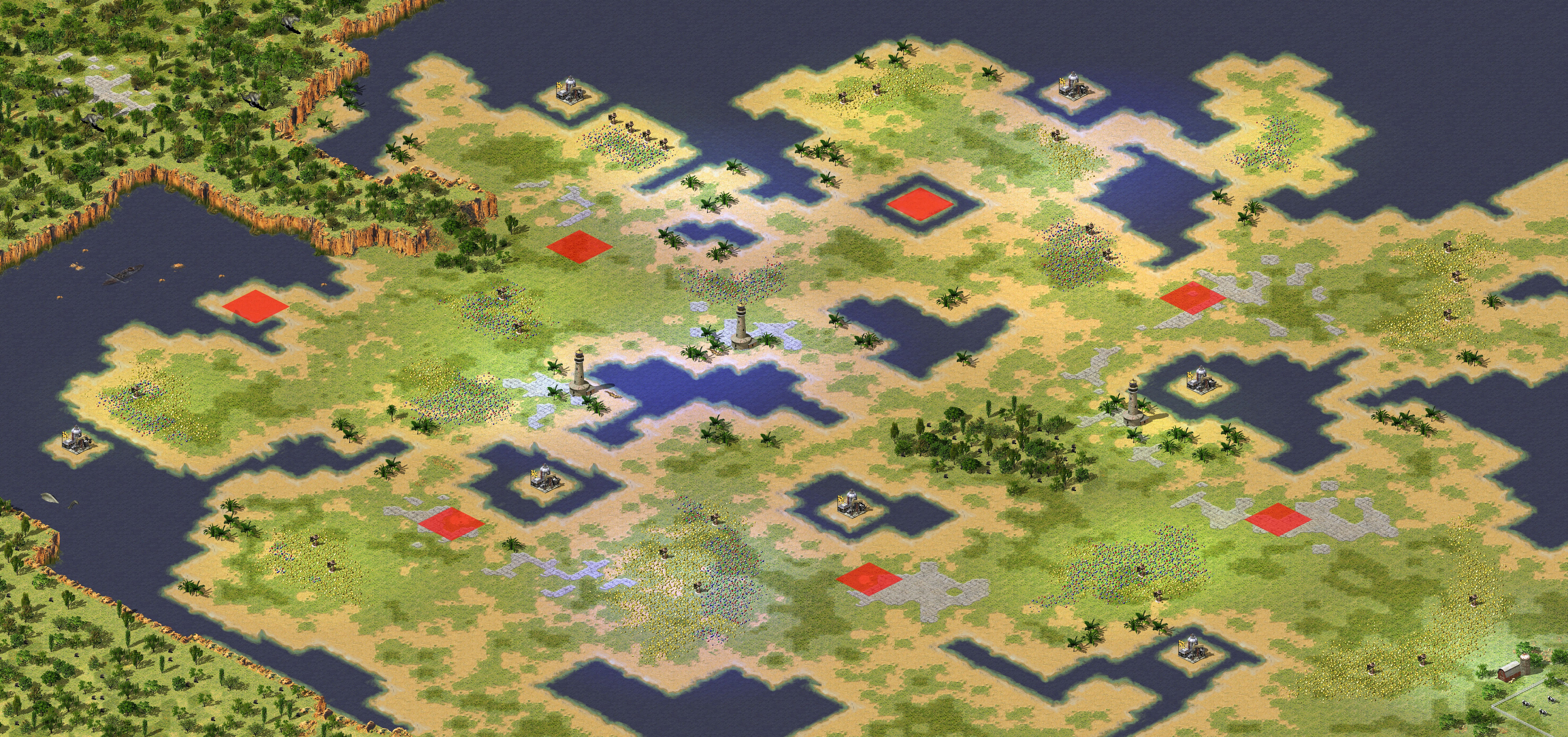 Rendered map: Caribbean Island Patch 01