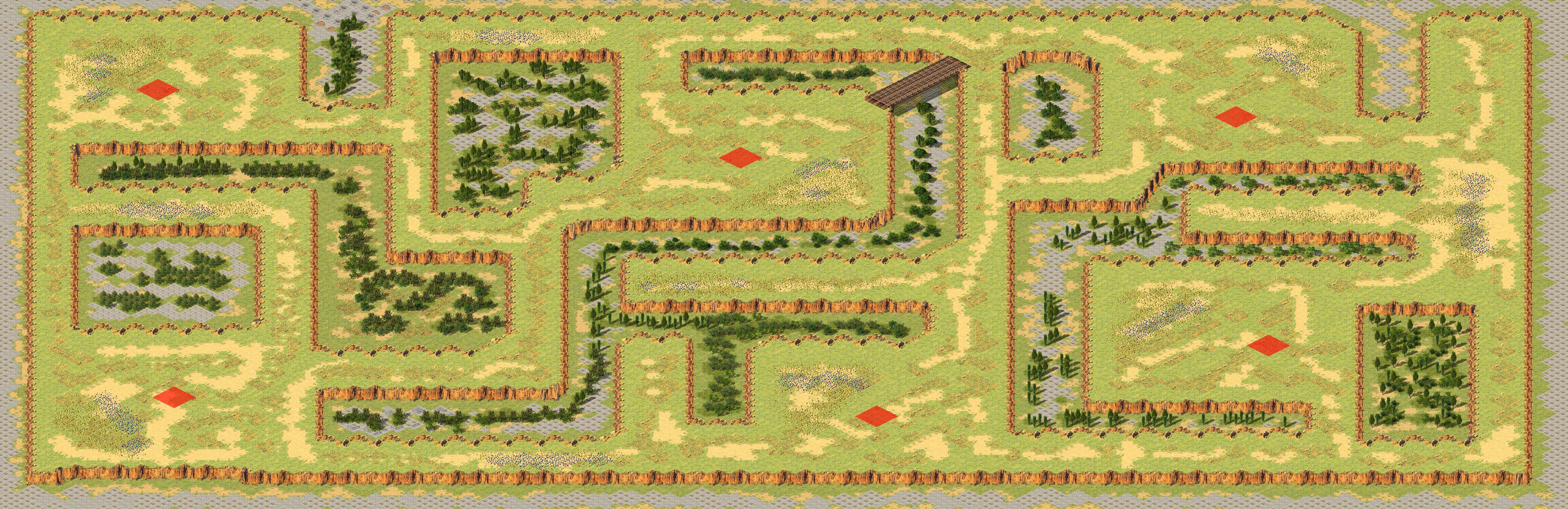 Rendered map: Daedalus Maze