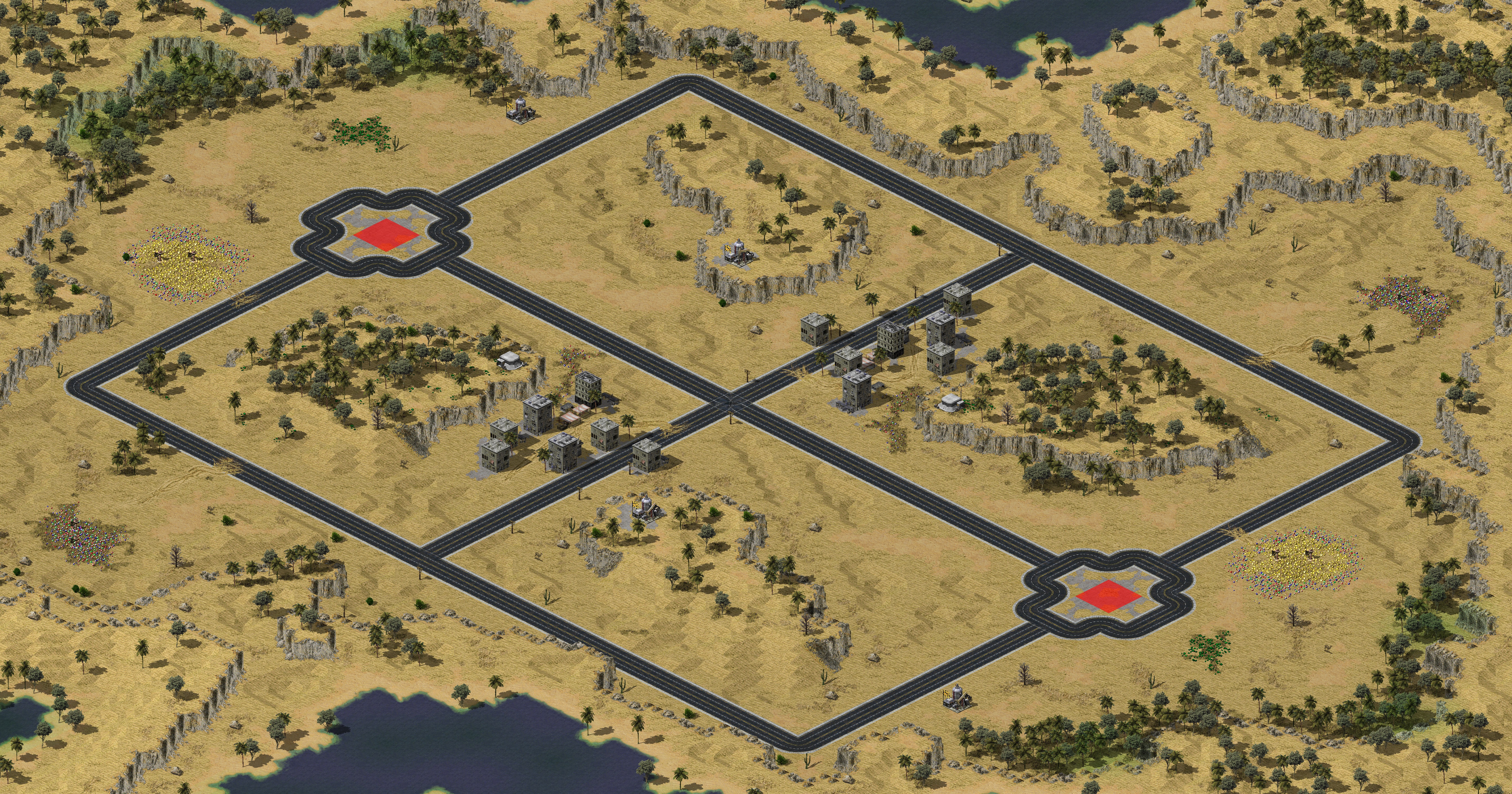 Rendered map: Tournament Desert