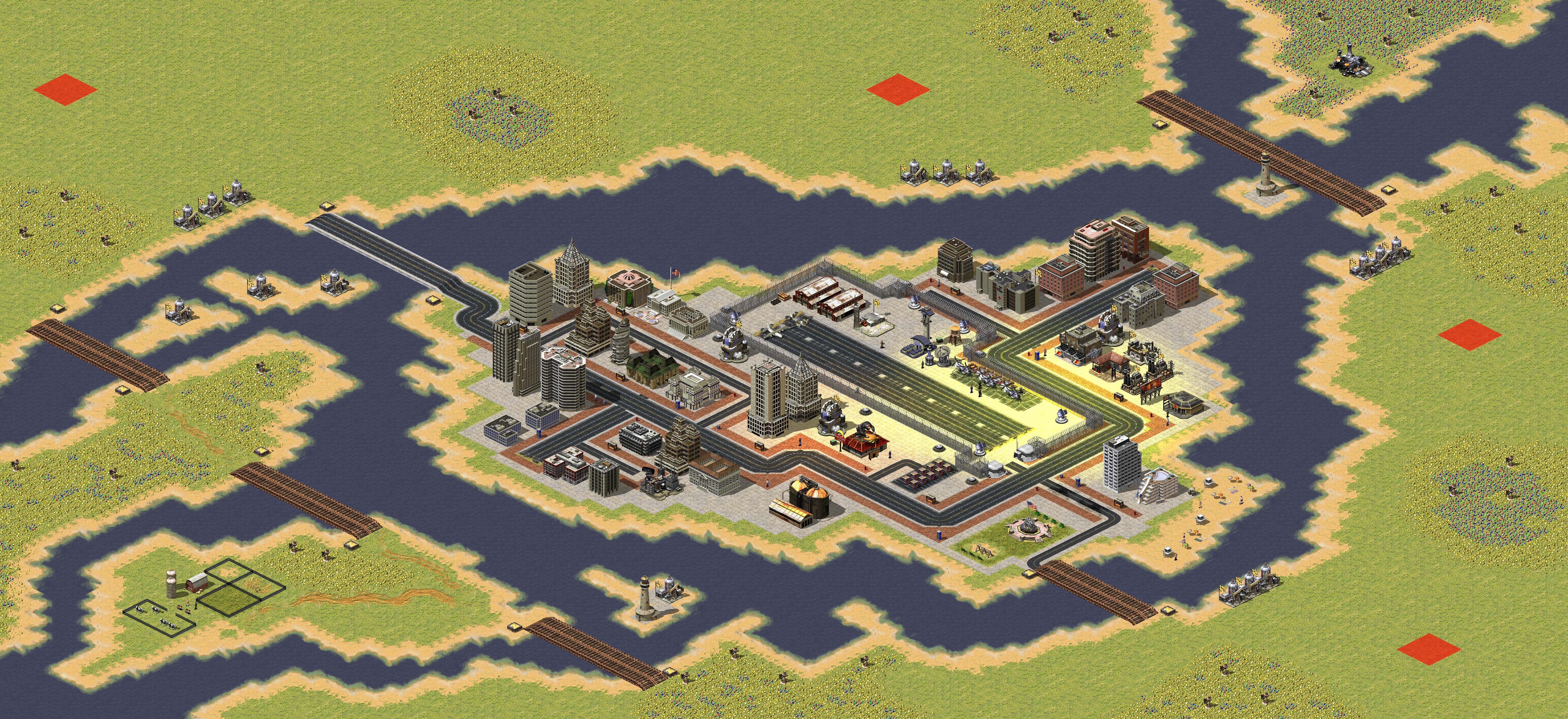 Rendered map: Fire In The Hole