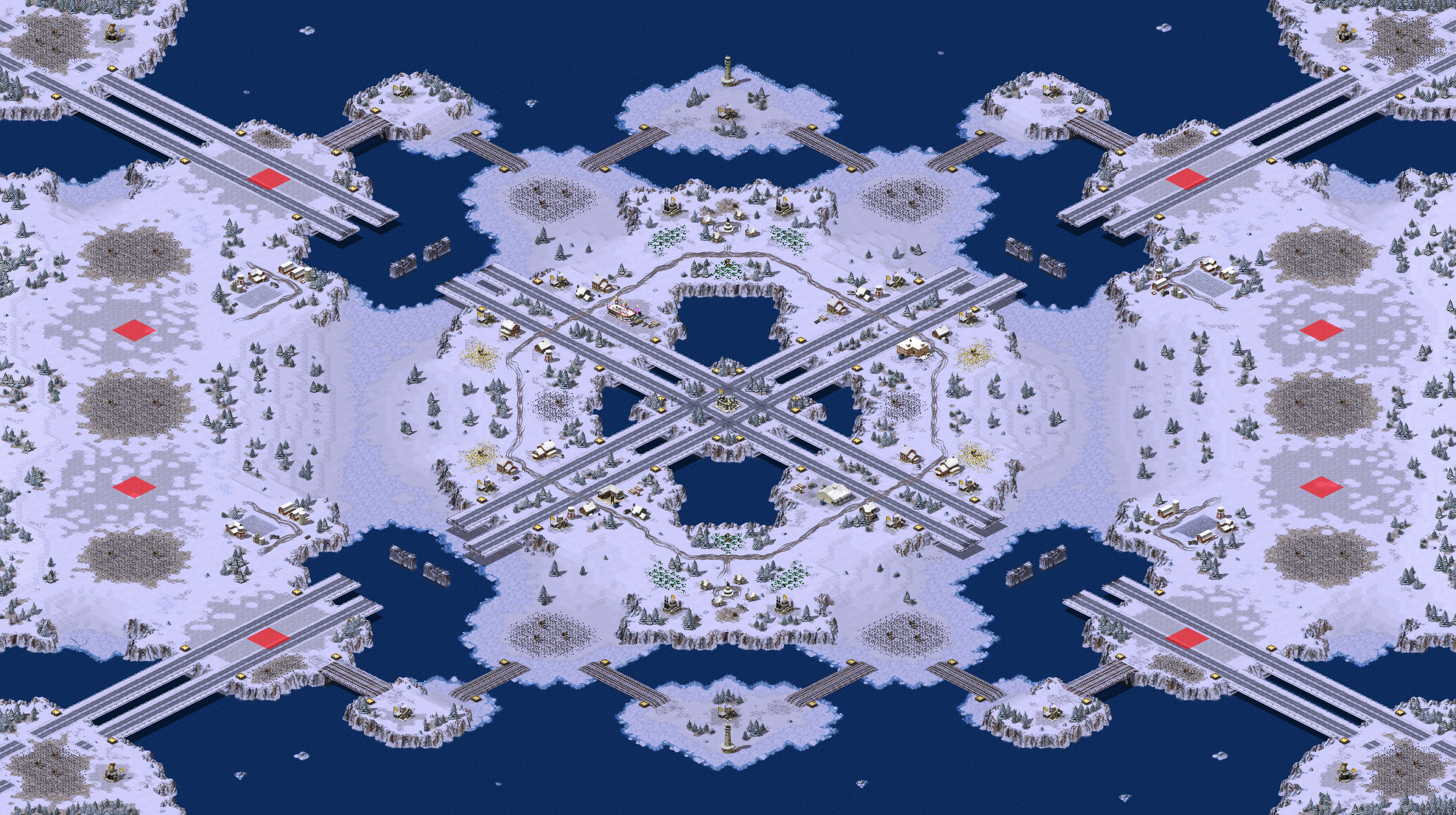 Rendered map: Highway Borealis