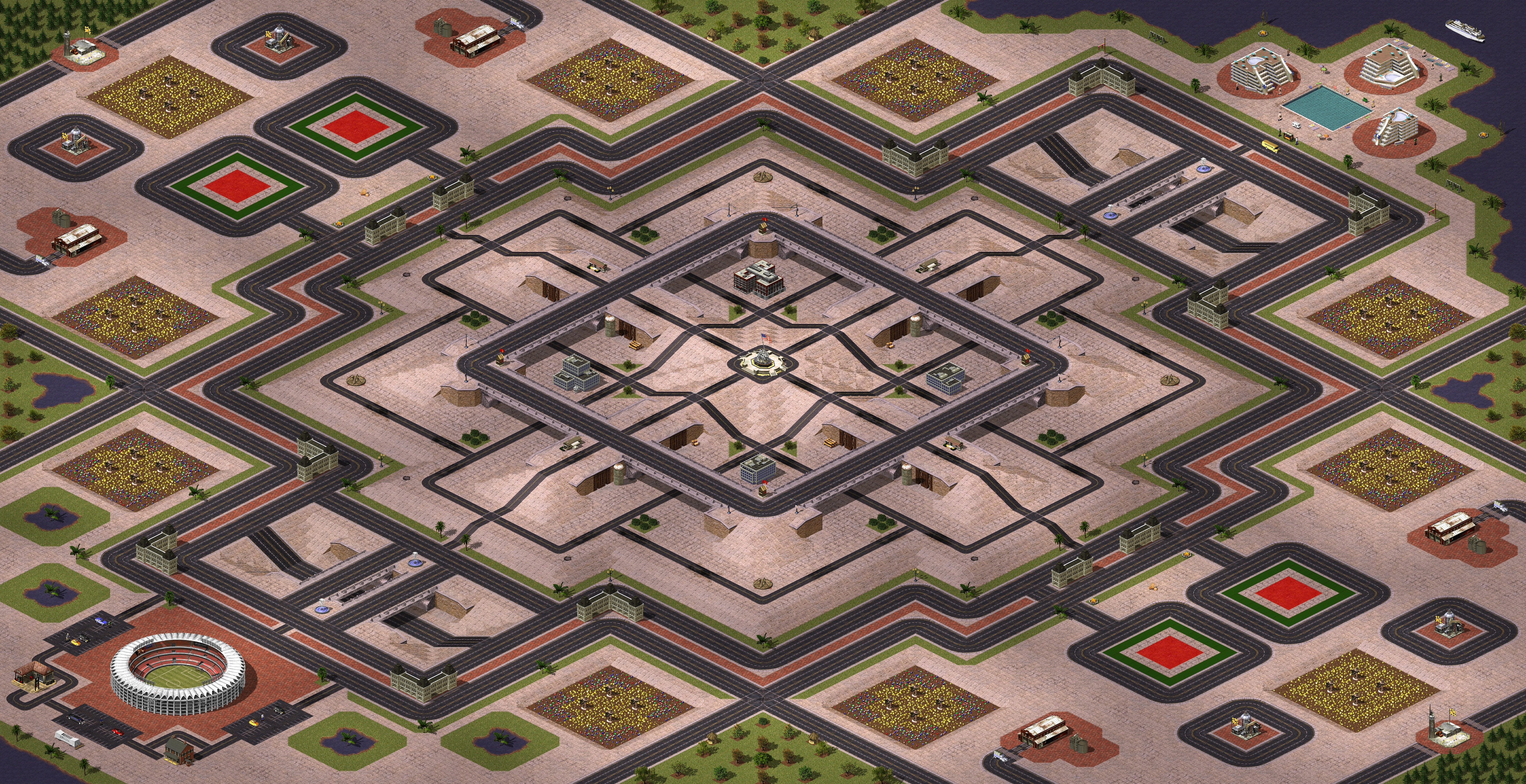Rendered map: [4] Road Fighter