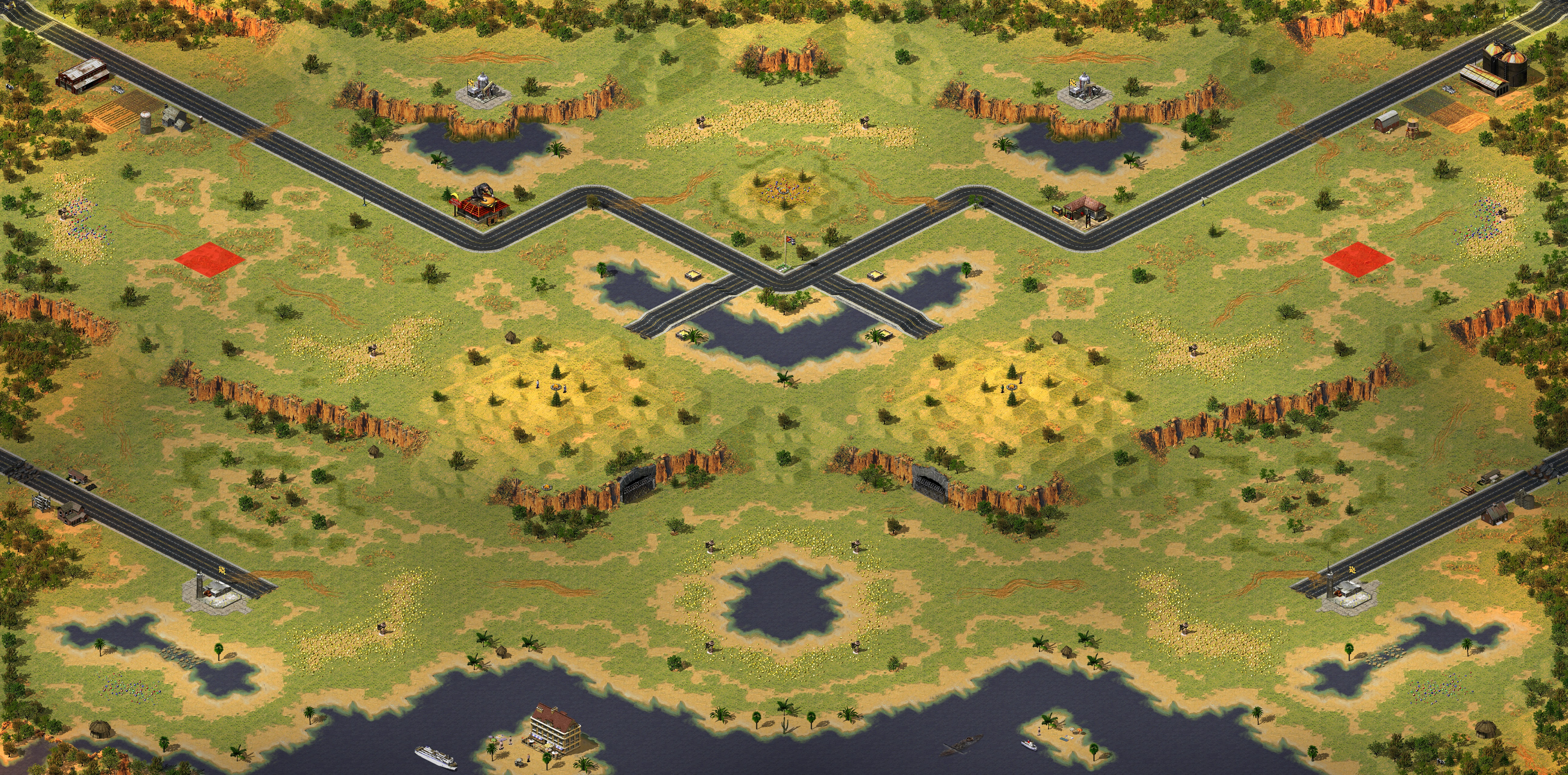 Rendered map: [2] Lucky Luke
