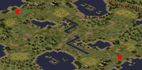 Rendered preview of Swamp Road